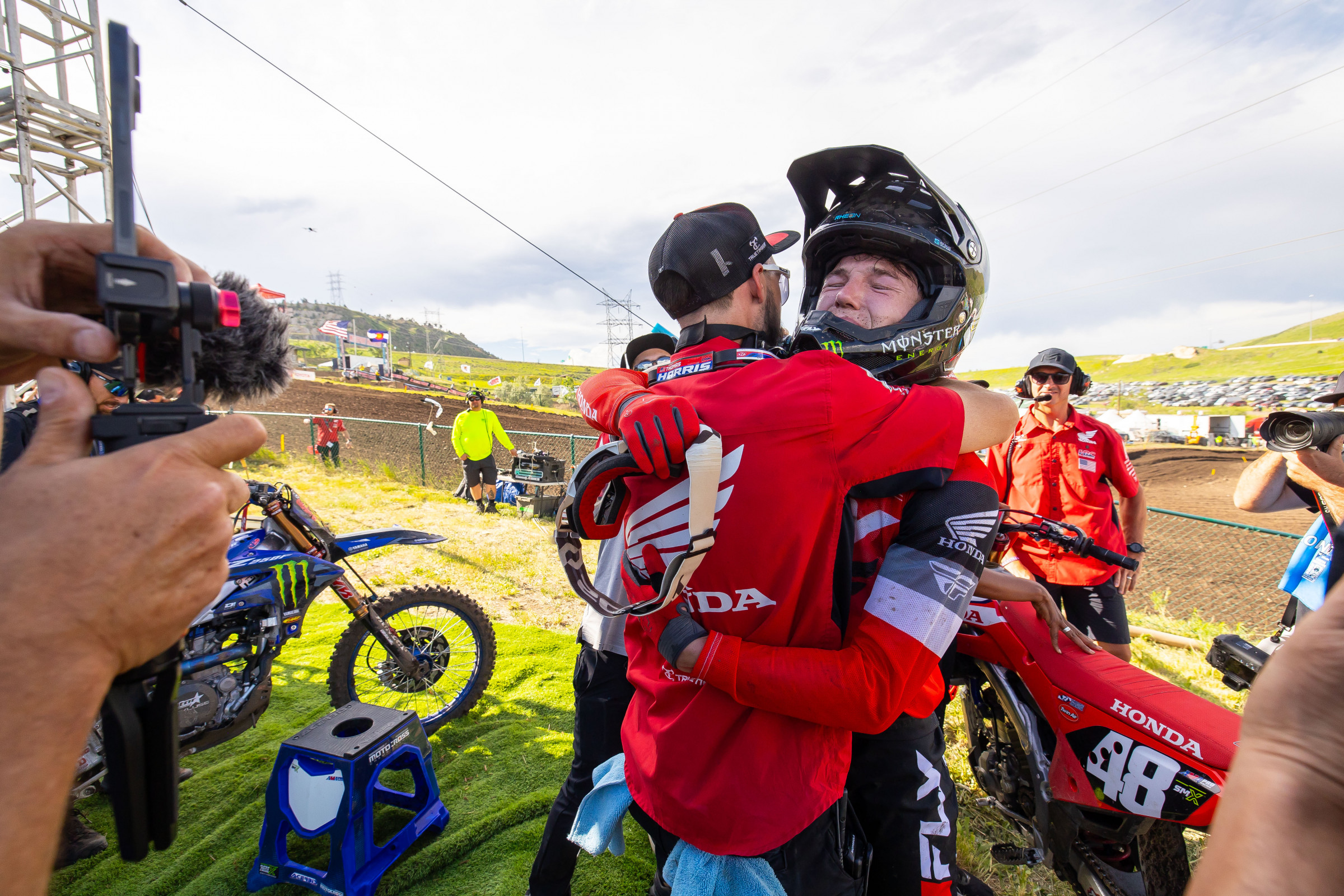 Hymas experienced winning as a professional for the first time this summer.