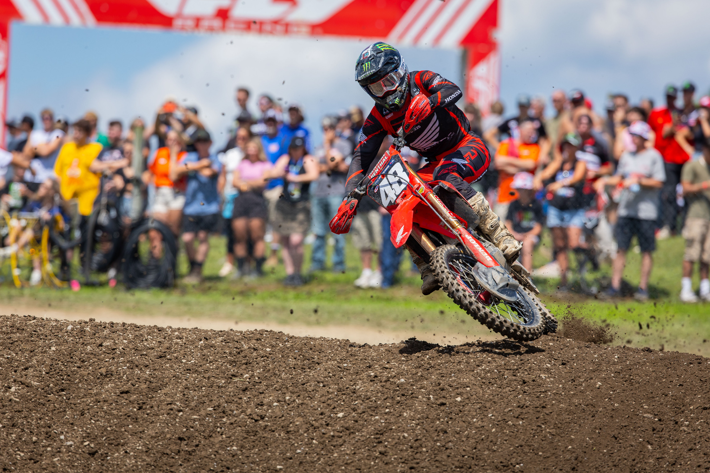 Hymas showed huge speed at Unadilla before a crash. That level of potential has people talking about a bright future.