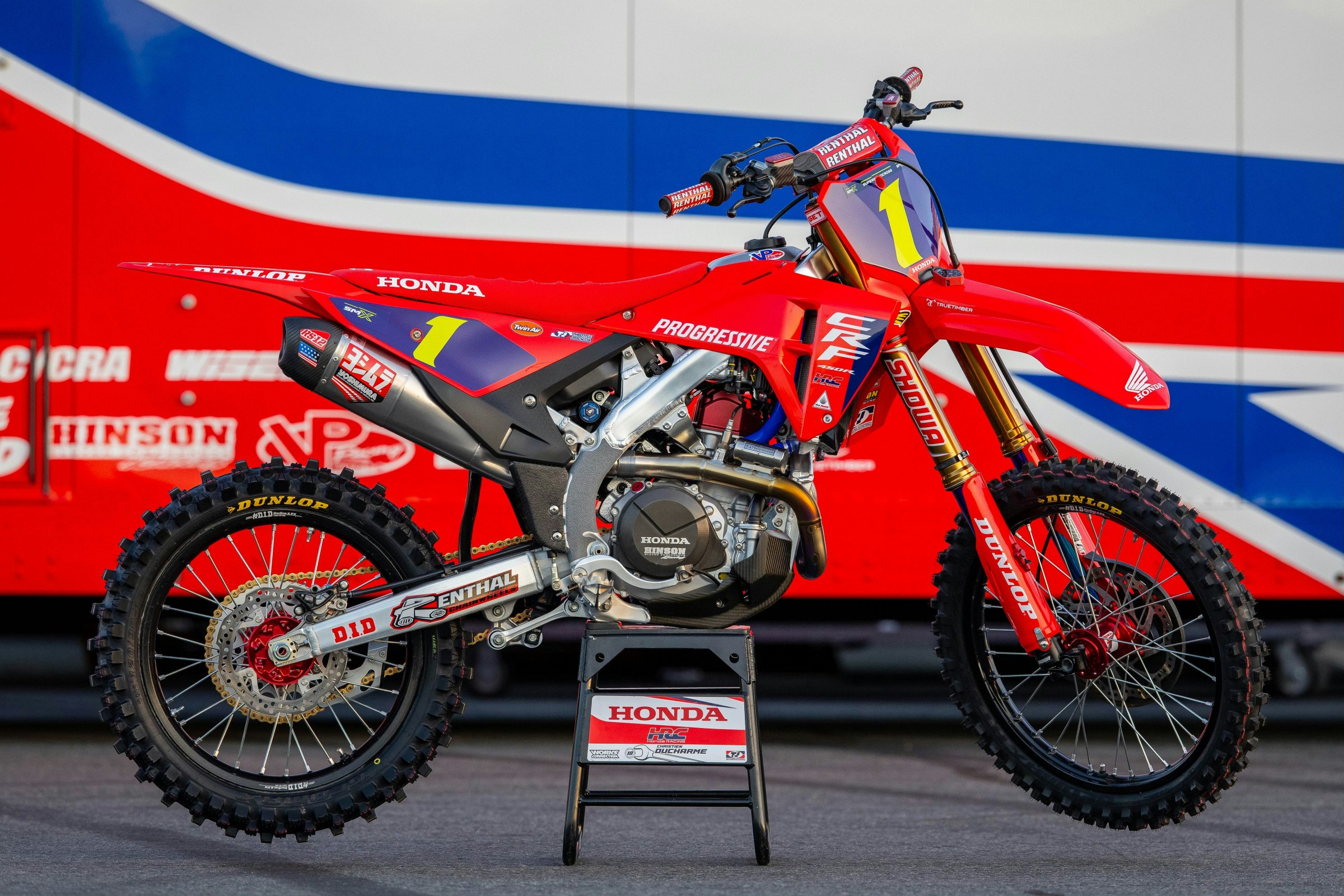 Progressive Becomes Title Sponsor for Honda HRC SMX Team