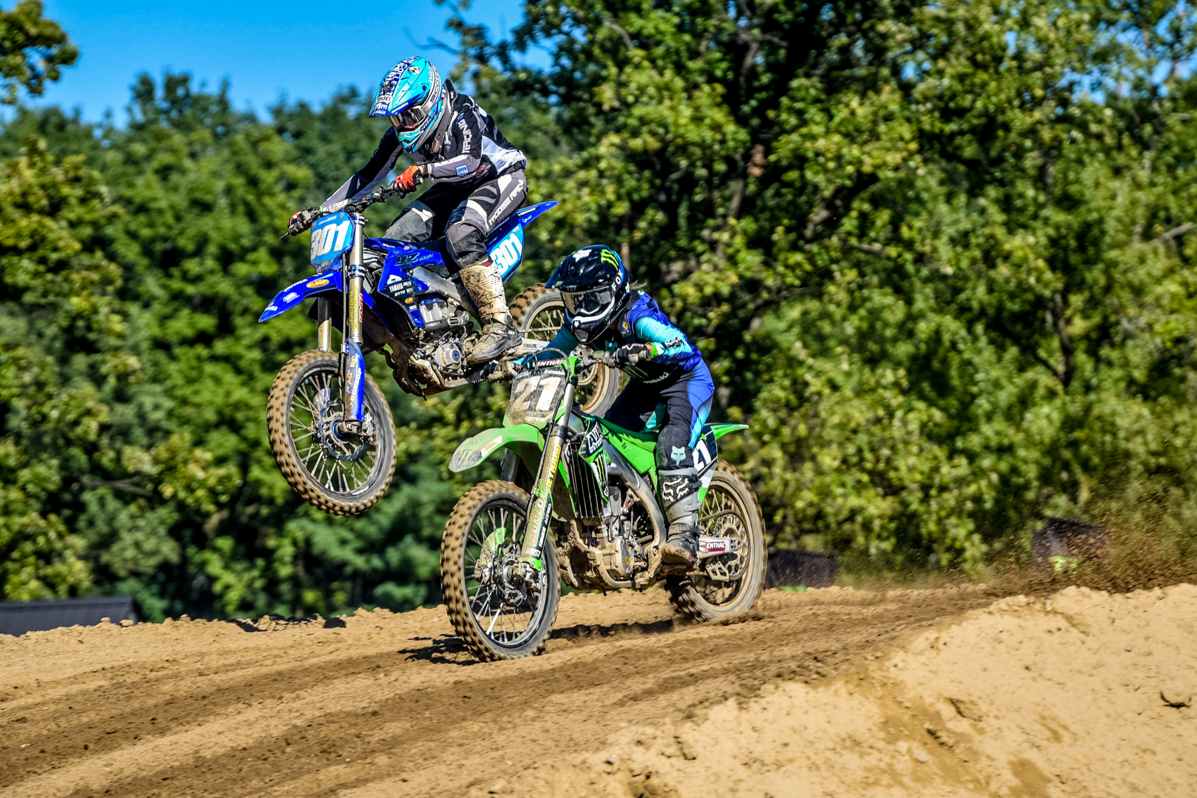 Jarvis (301) and Stallings (21) battle it out at Baja.