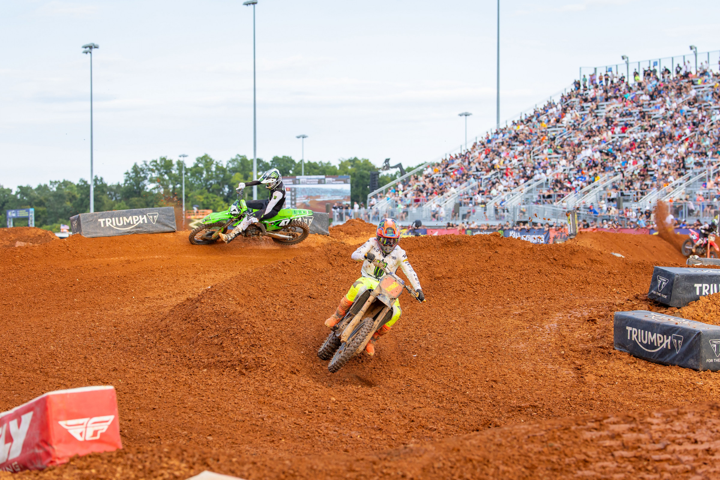 The split section at zMAX Dragway provided some great moments.