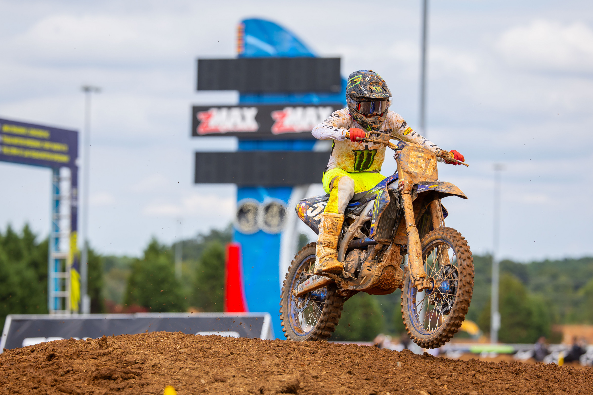 Yamaha: Nate Thrasher Has Hematoma on Leg from Qualifying Crash