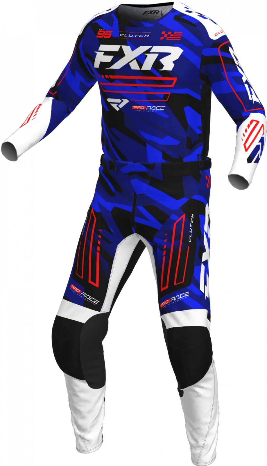 25 CLUTCH - BLUE CAMO RED_front