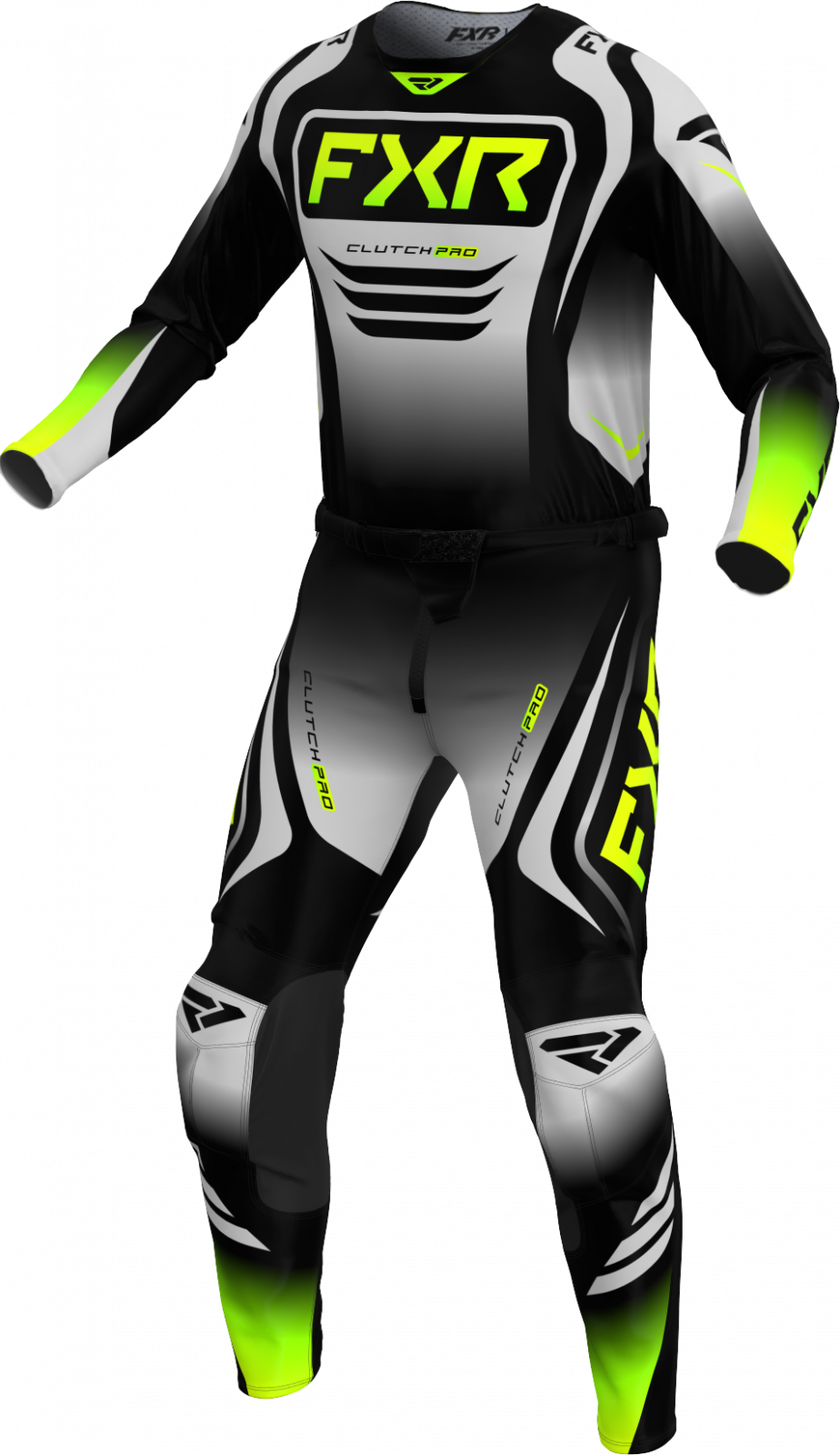 25 Clutch PRO - BLK GRY VIS_front