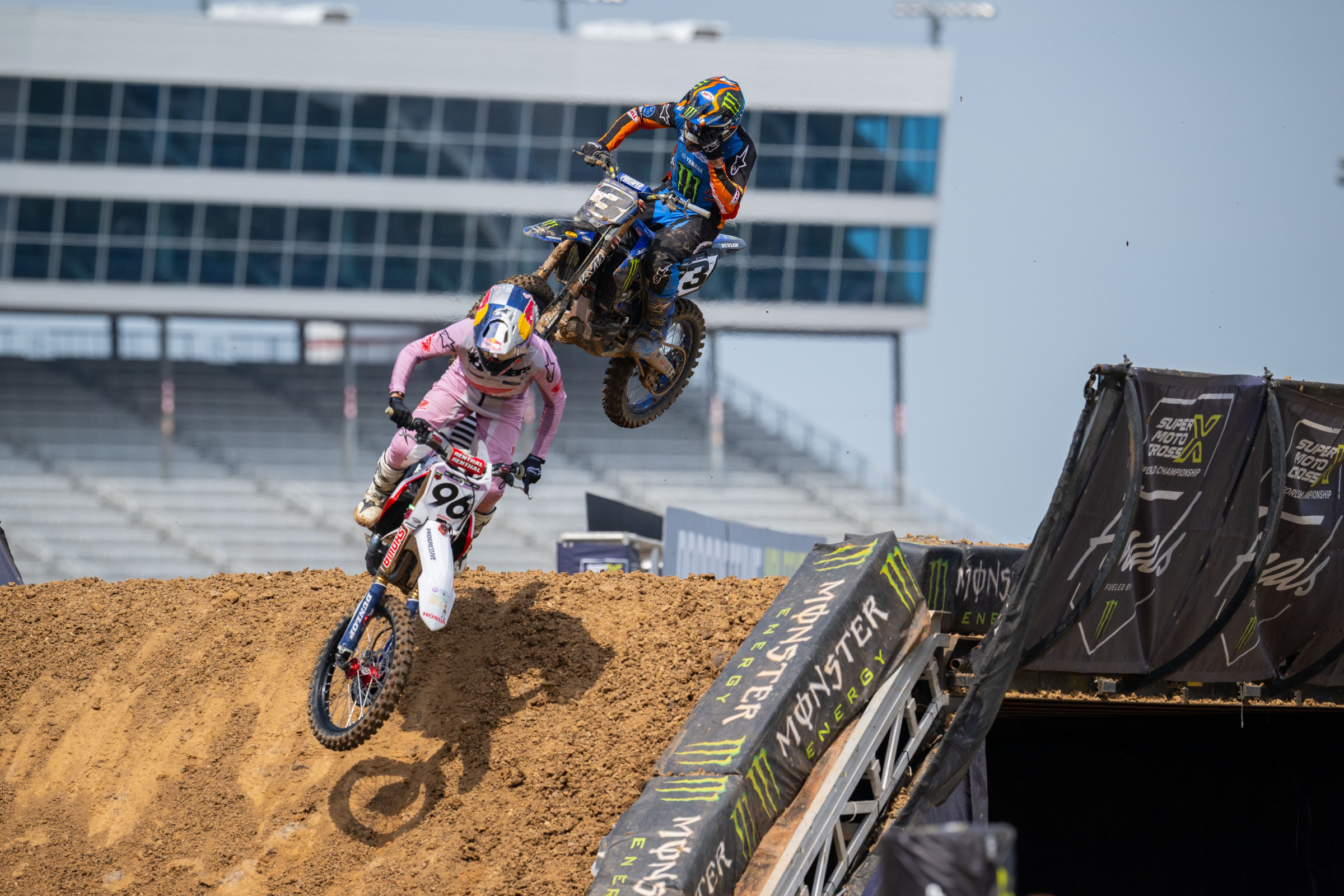 Hunter Lawrence and Eli Tomac