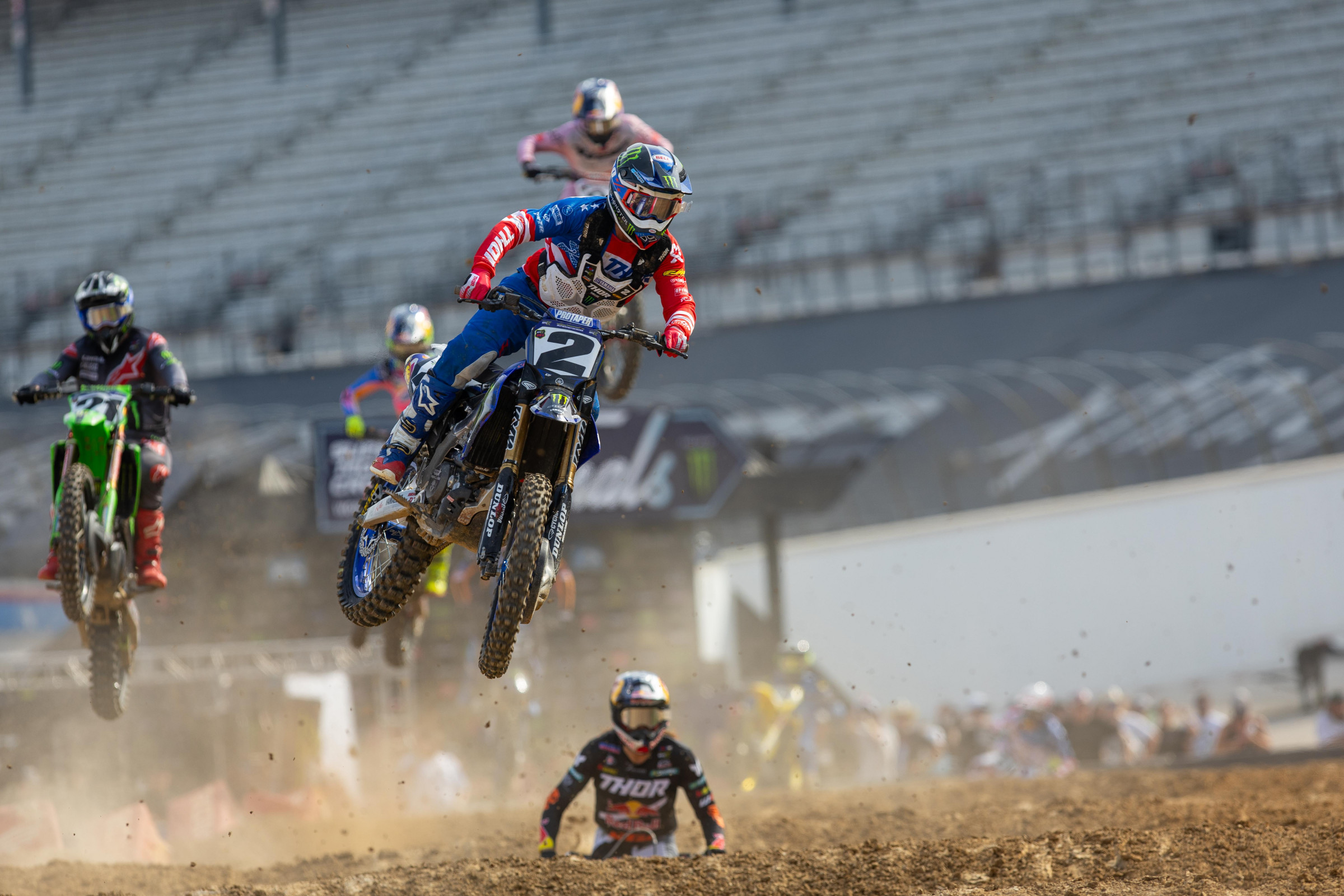 A tighter, slower track was more favorable for Cooper Webb, who went 5-4 for fifth overall in Texas.