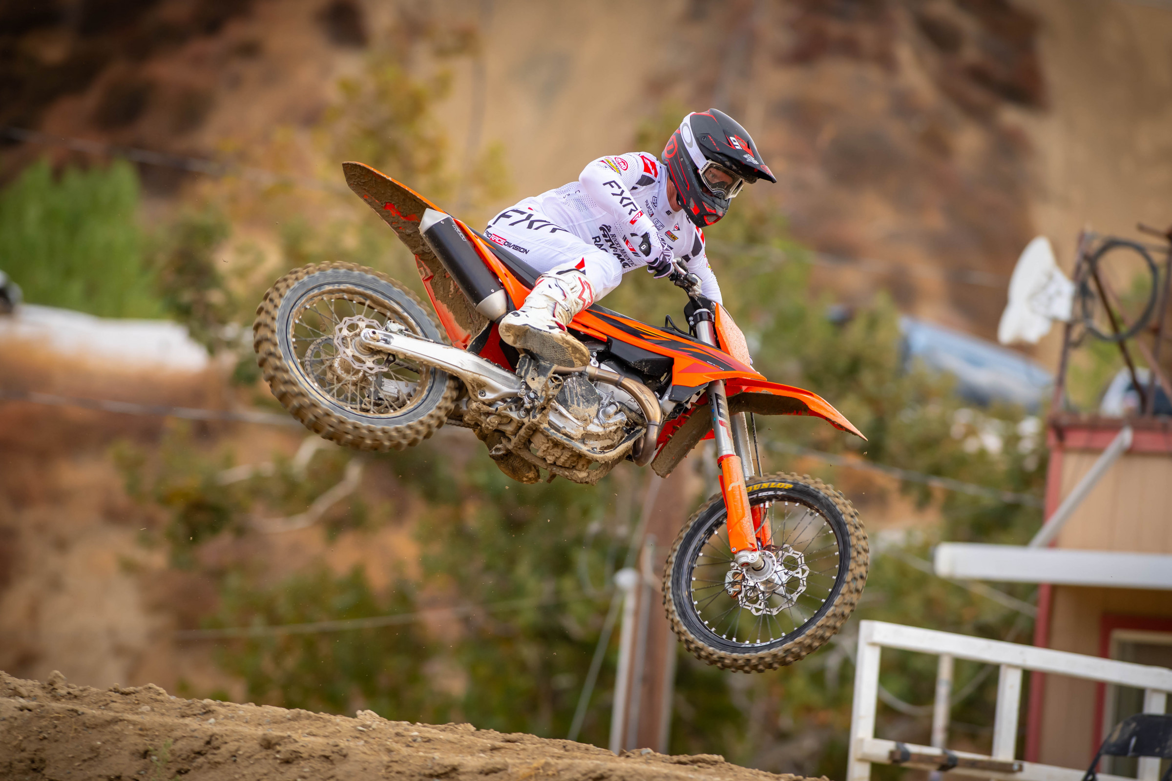 Keefer on the 2025 KTM 350 SX-F