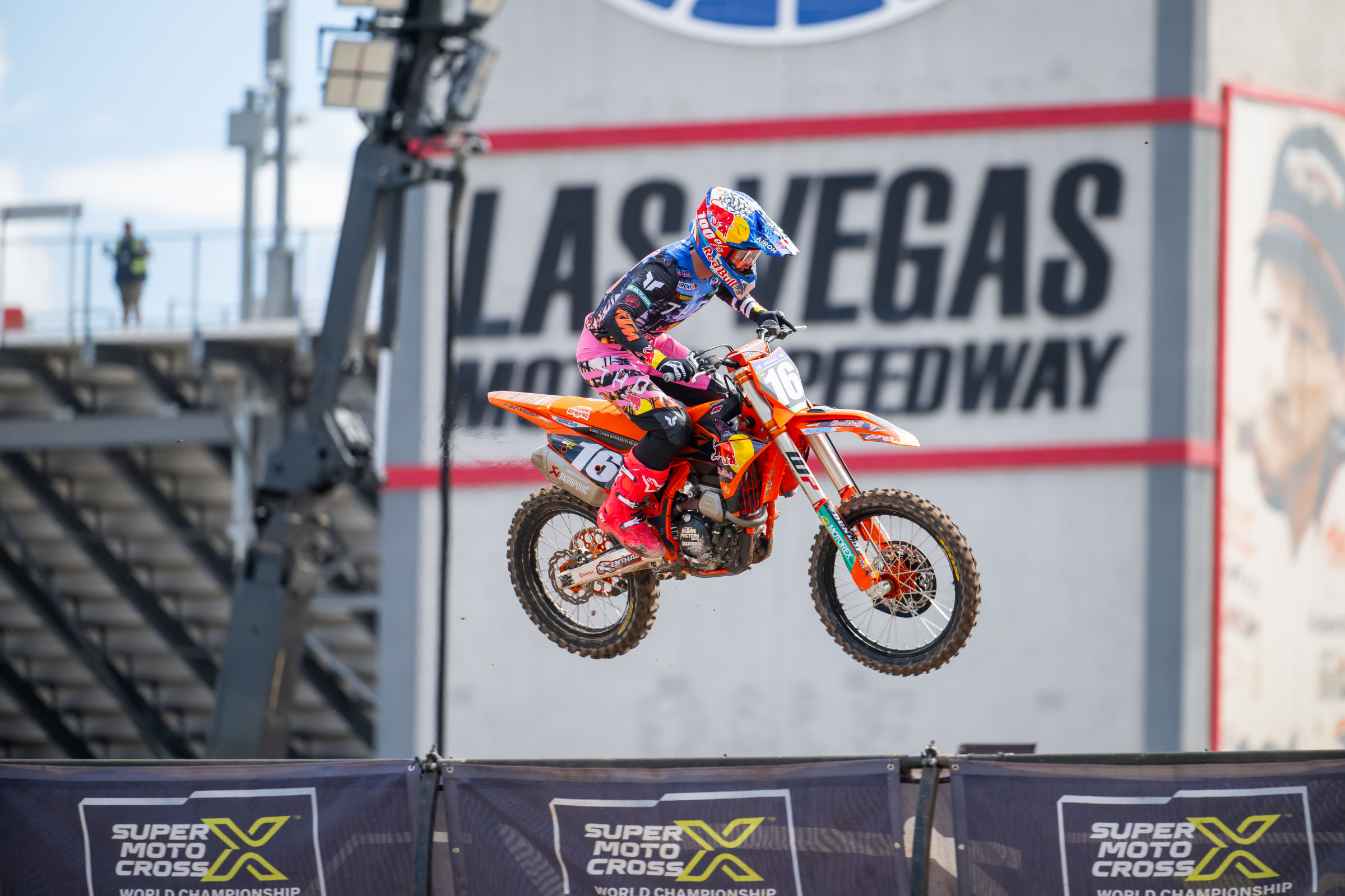 Tom Vialle is second in the standings, but he'd need Haiden Deegan to have some incredibly bad luck to move into the lead.