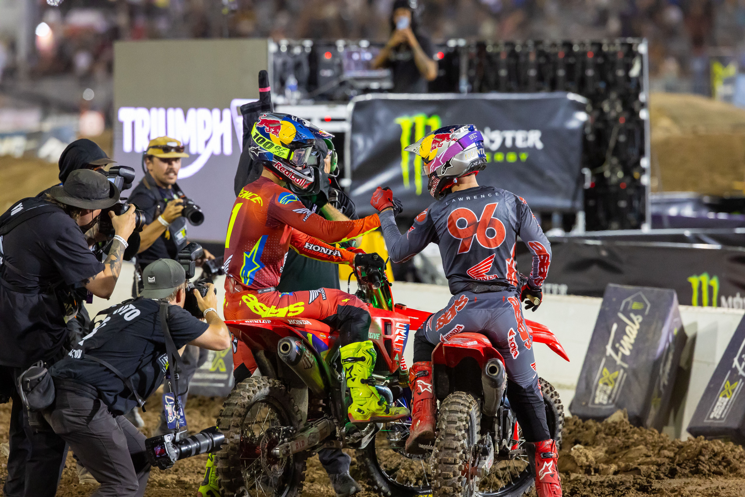 Hunter and Jett Lawrence