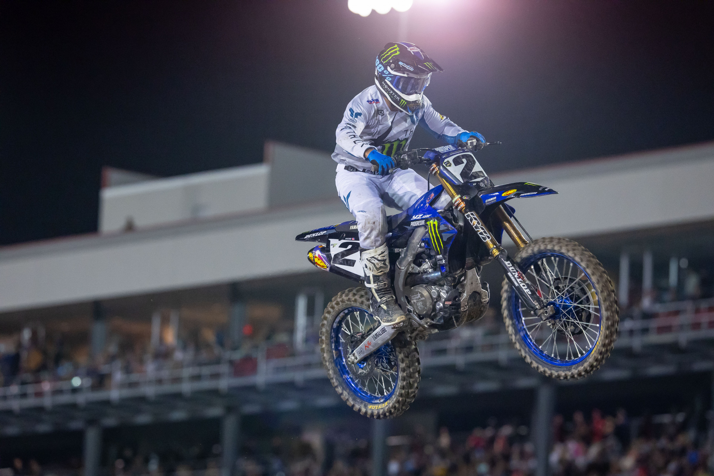 Webb at the SMX finale in Las Vegas.