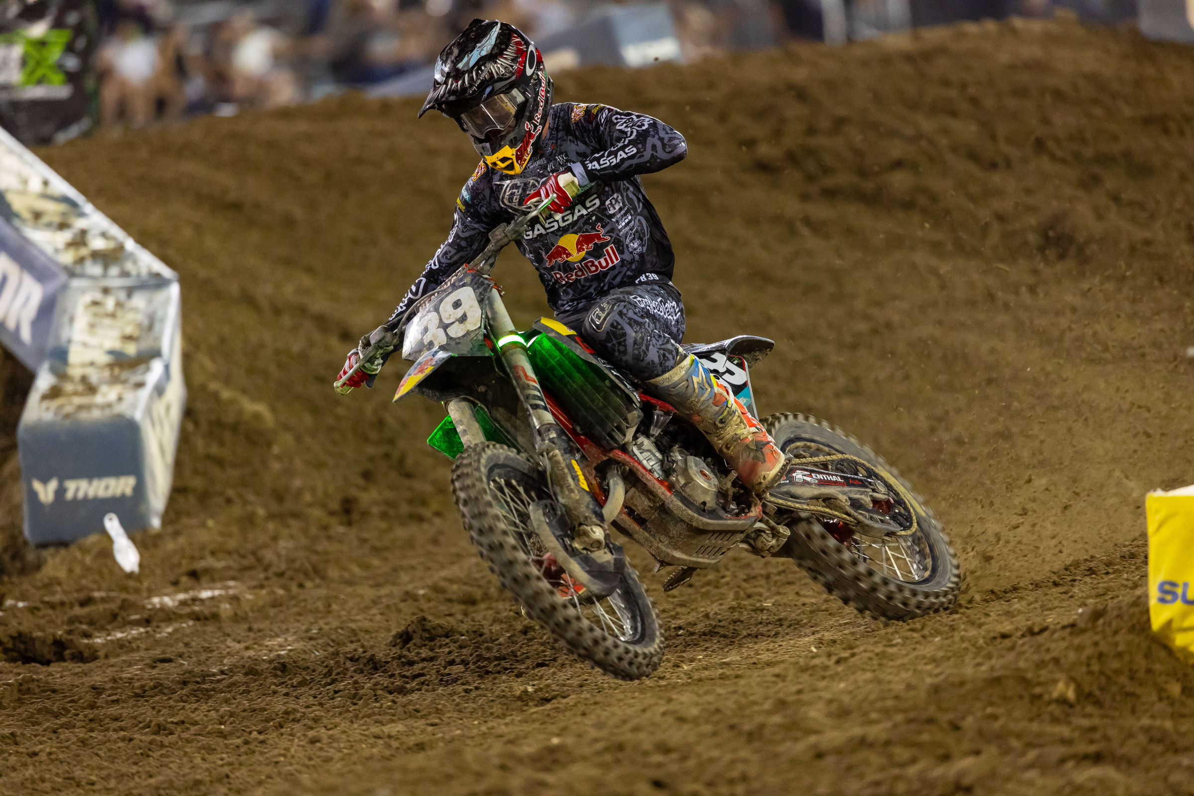 Pierce Brown won the 250SMX overall in his final ride with the Troy Lee Designs/Red Bull/GasGas team.