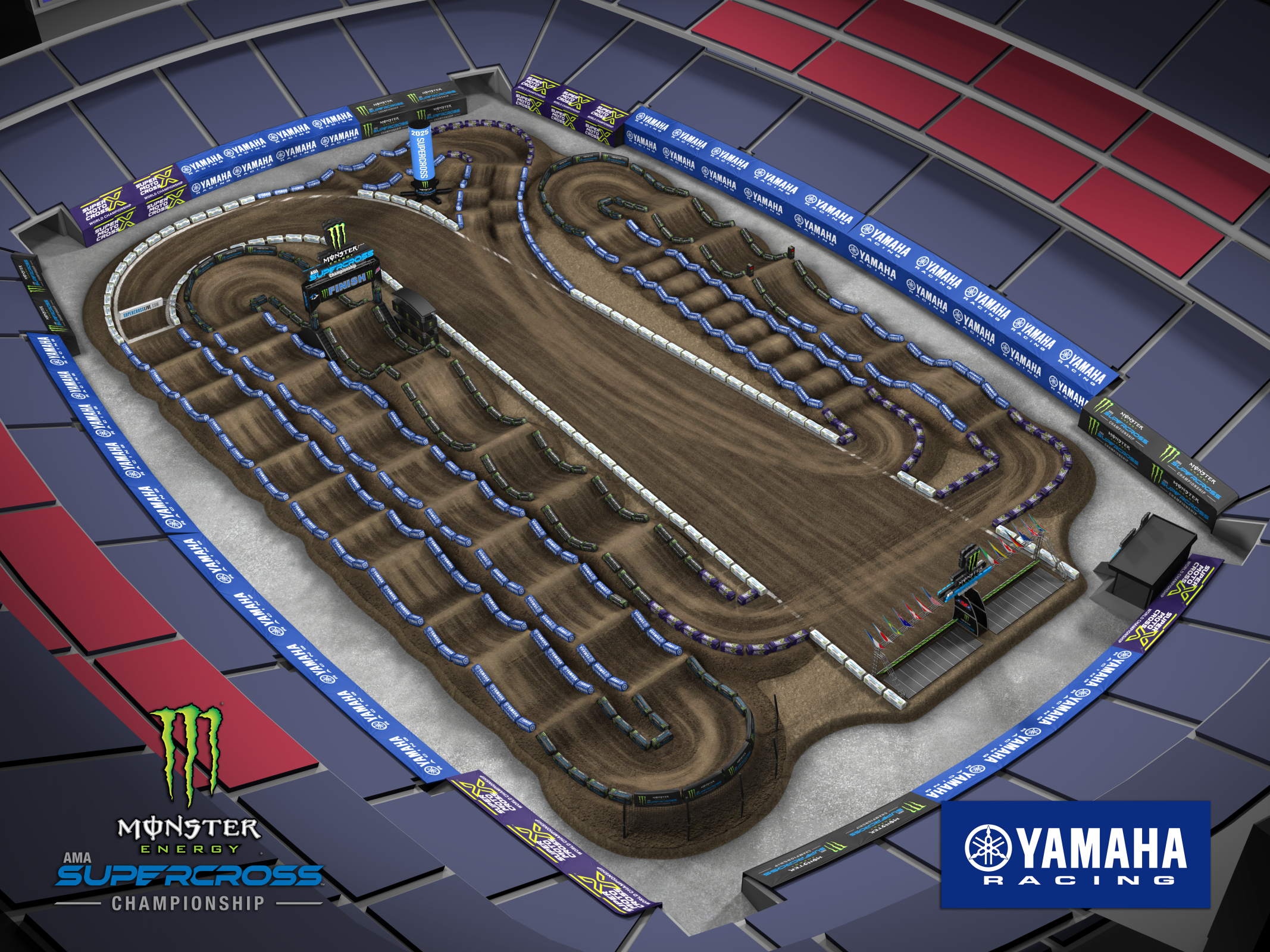 Watch: Foxborough Supercross Track Map Video