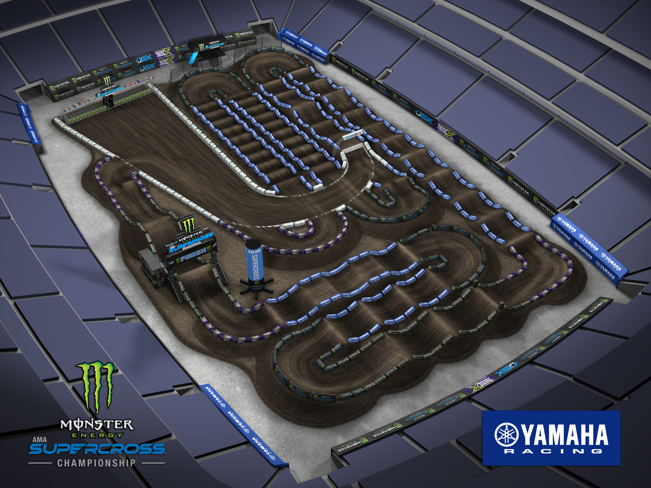 Watch: East Rutherford Supercross Track Map Video