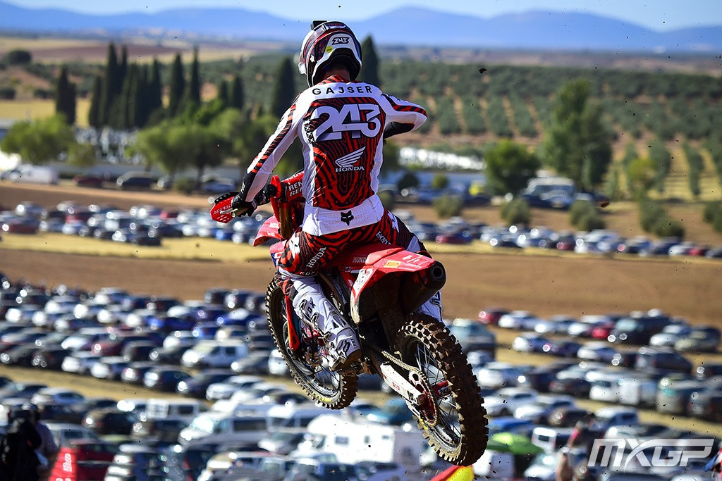 Team Slovenia's Tim Gajser.