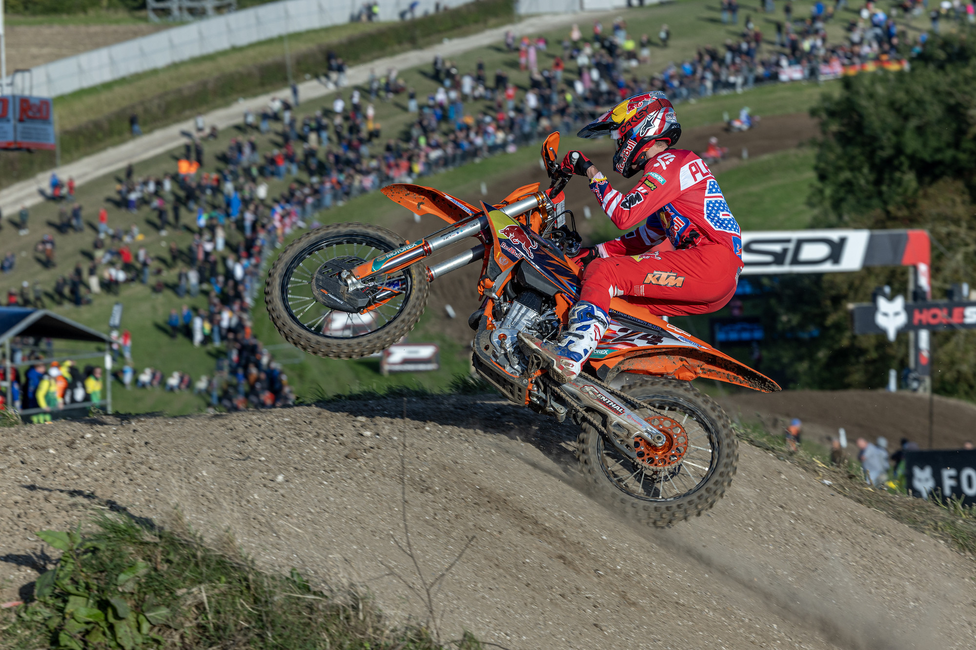 Aaron Plessinger's start wasn't great but he moved up a bit to net sixth in the Open Class.