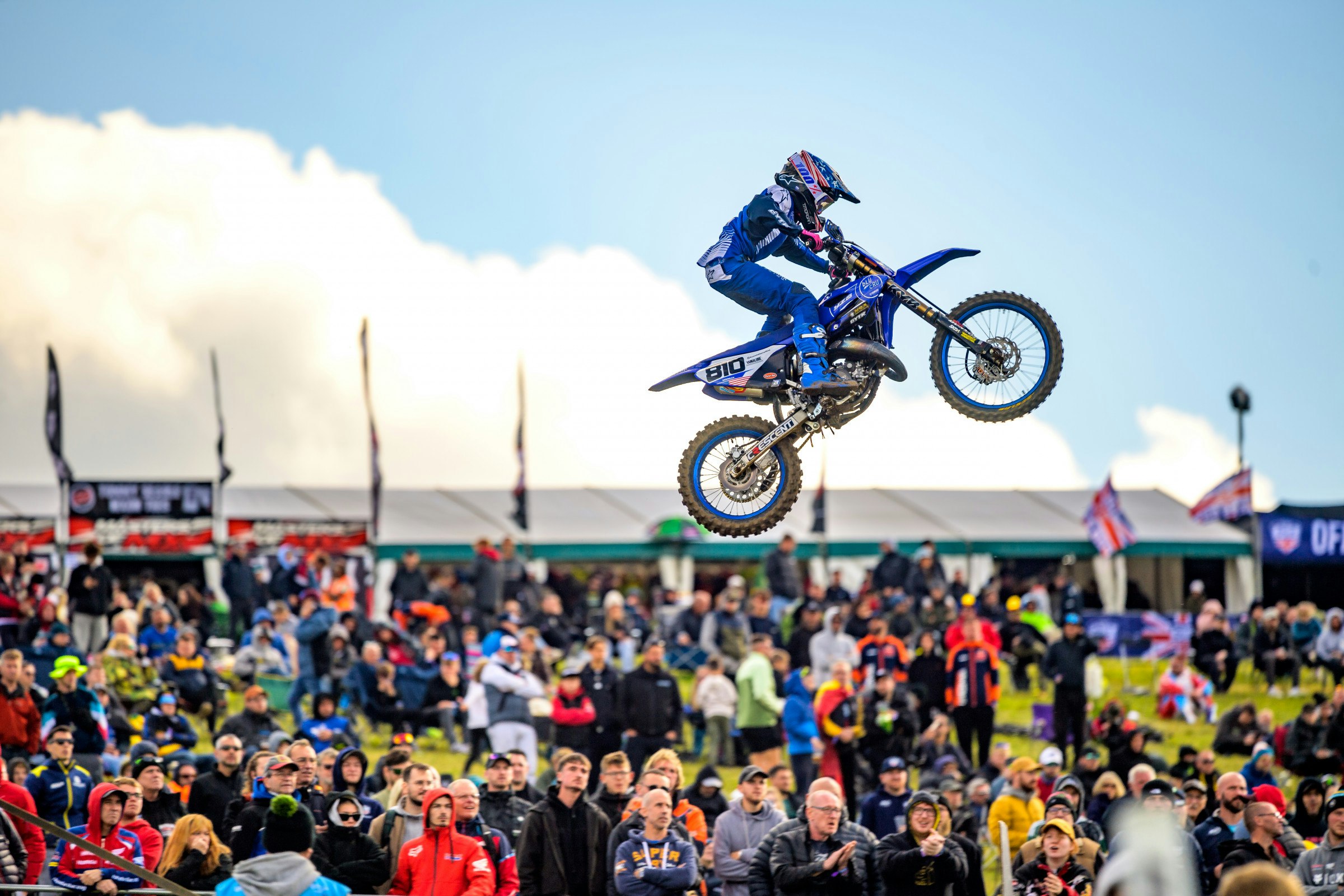 Tayce Morgan Claims YZ85 Race Win for Team USA to at YZ bLU cRU SuperFinale During MXoN
