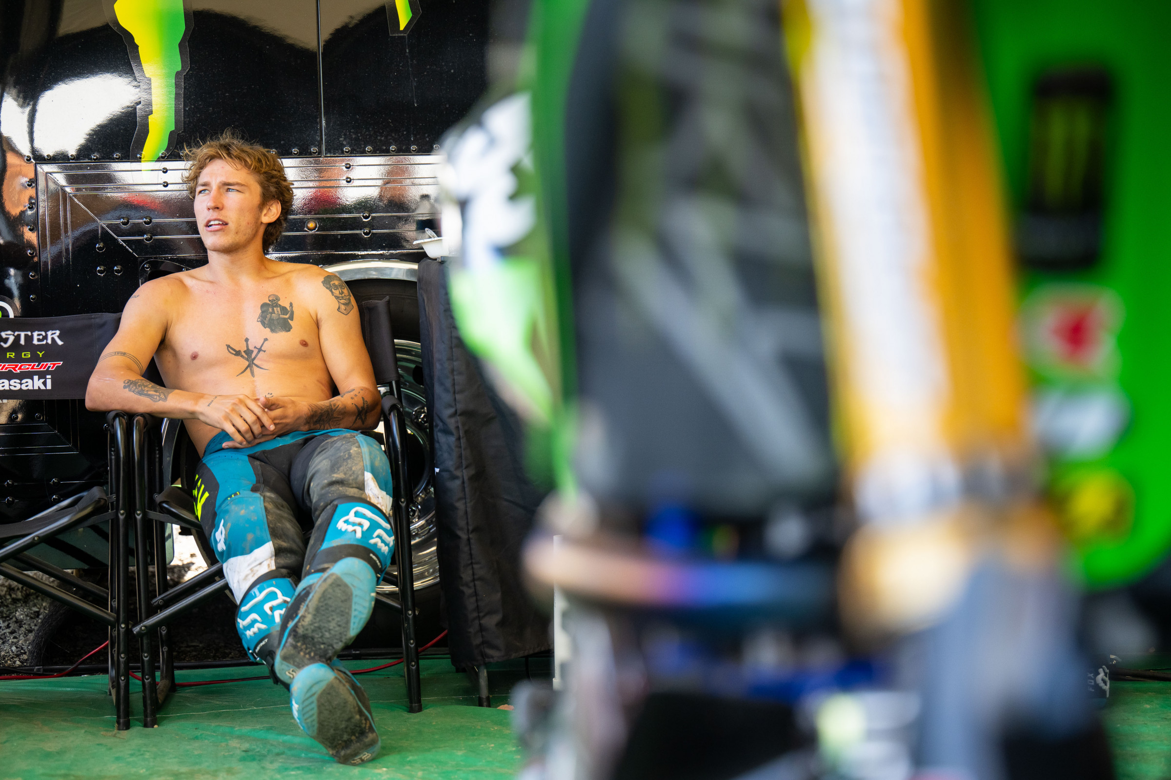 Forkner at the 2023 Ironman National.