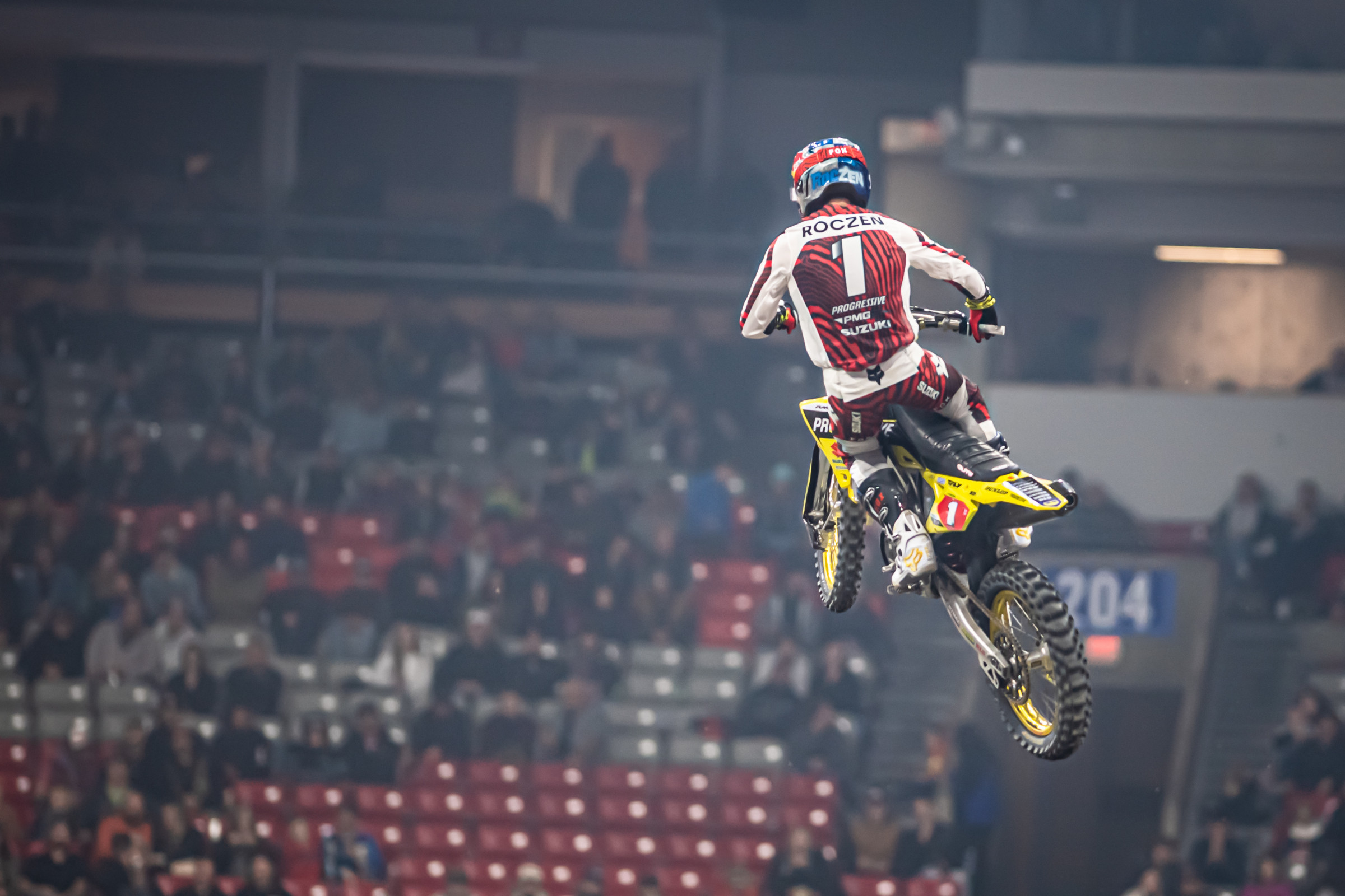 Roczen at the opening round in Canada.