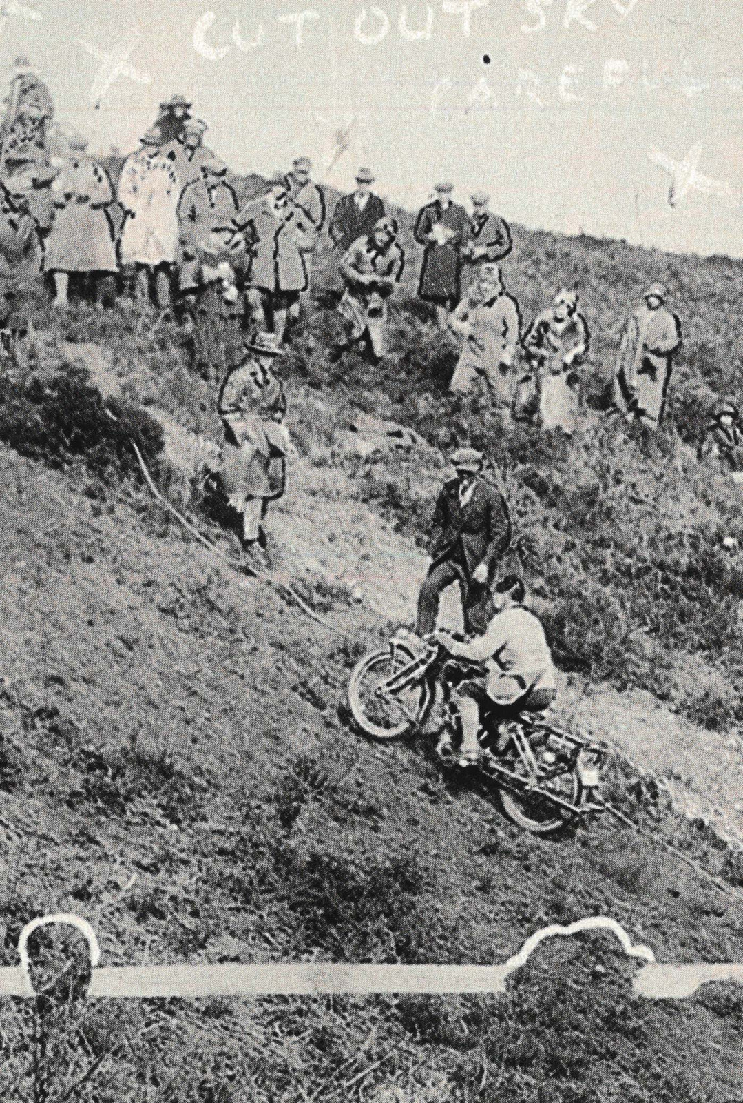 A rider moves unassisted to the top of Wild and Woolly.
