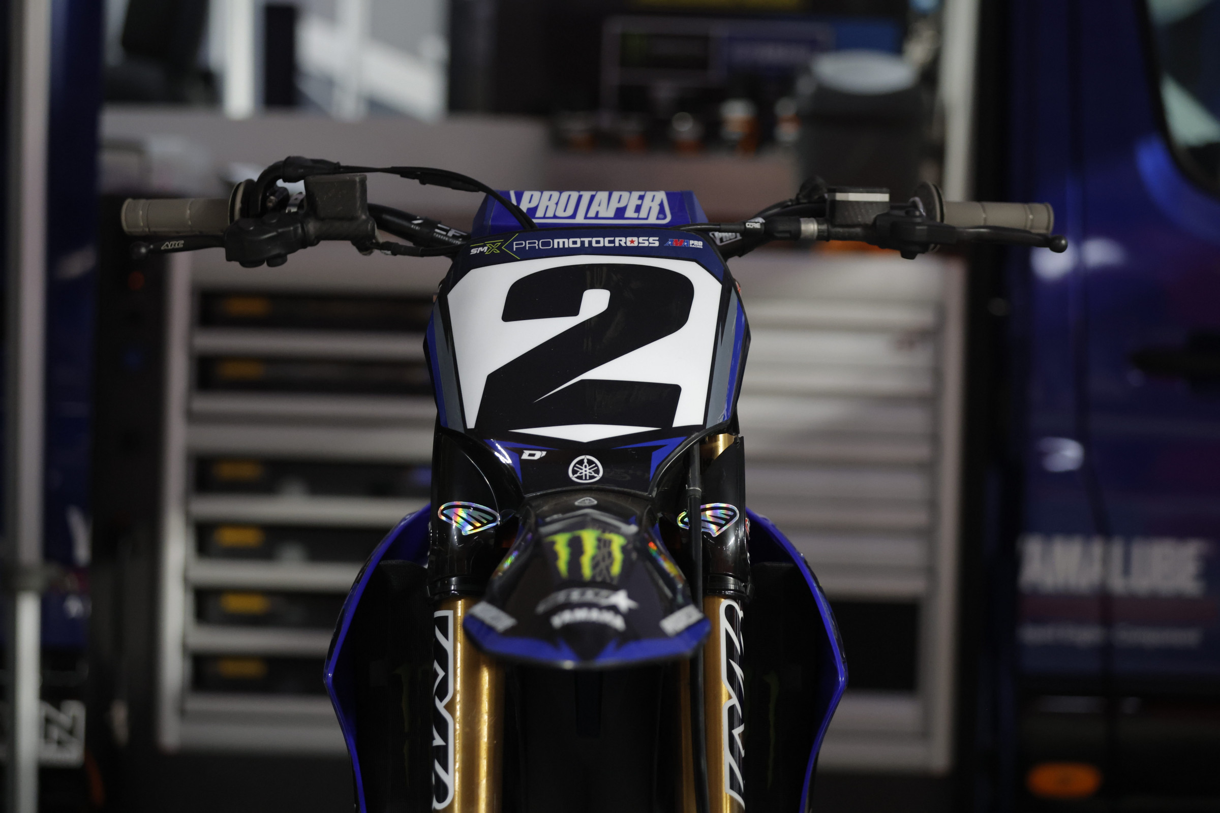 Cooper Webb's Yamaha YZ450F