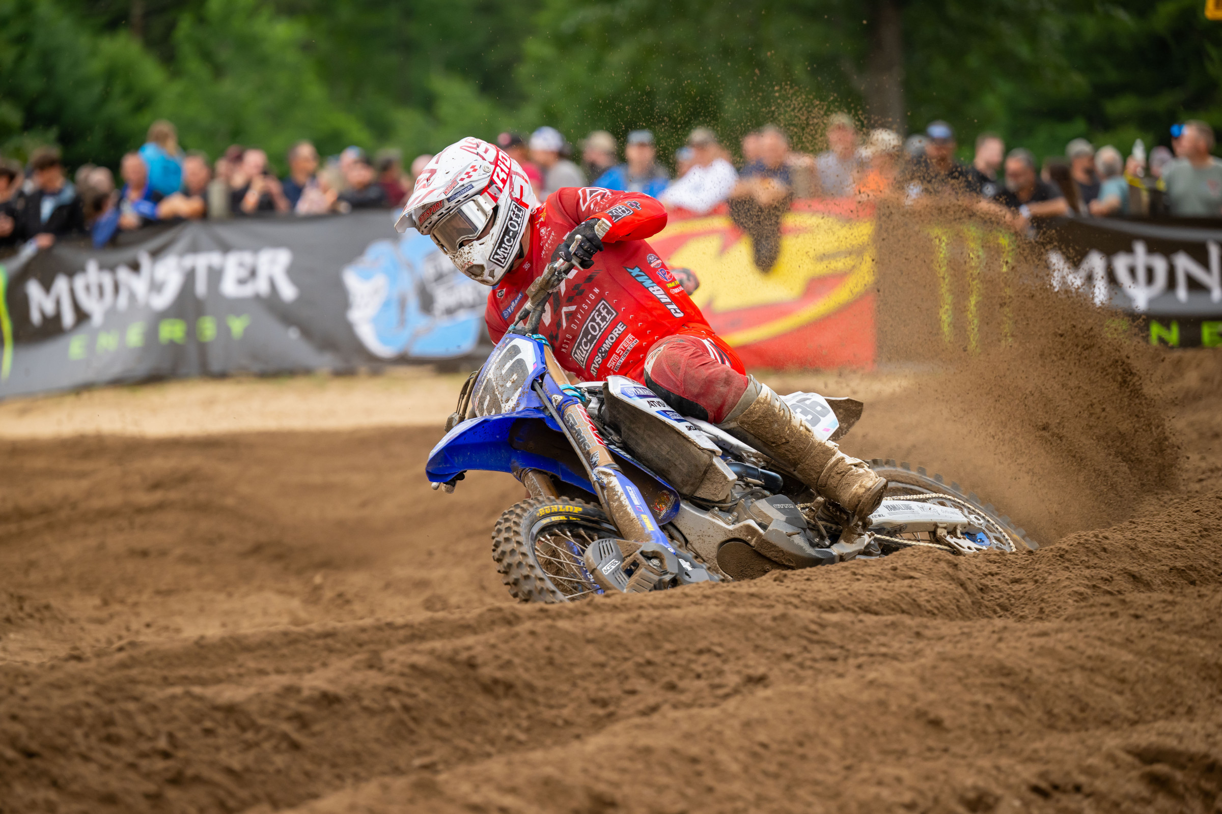 Phil blasting his way to the after party at Southwick.