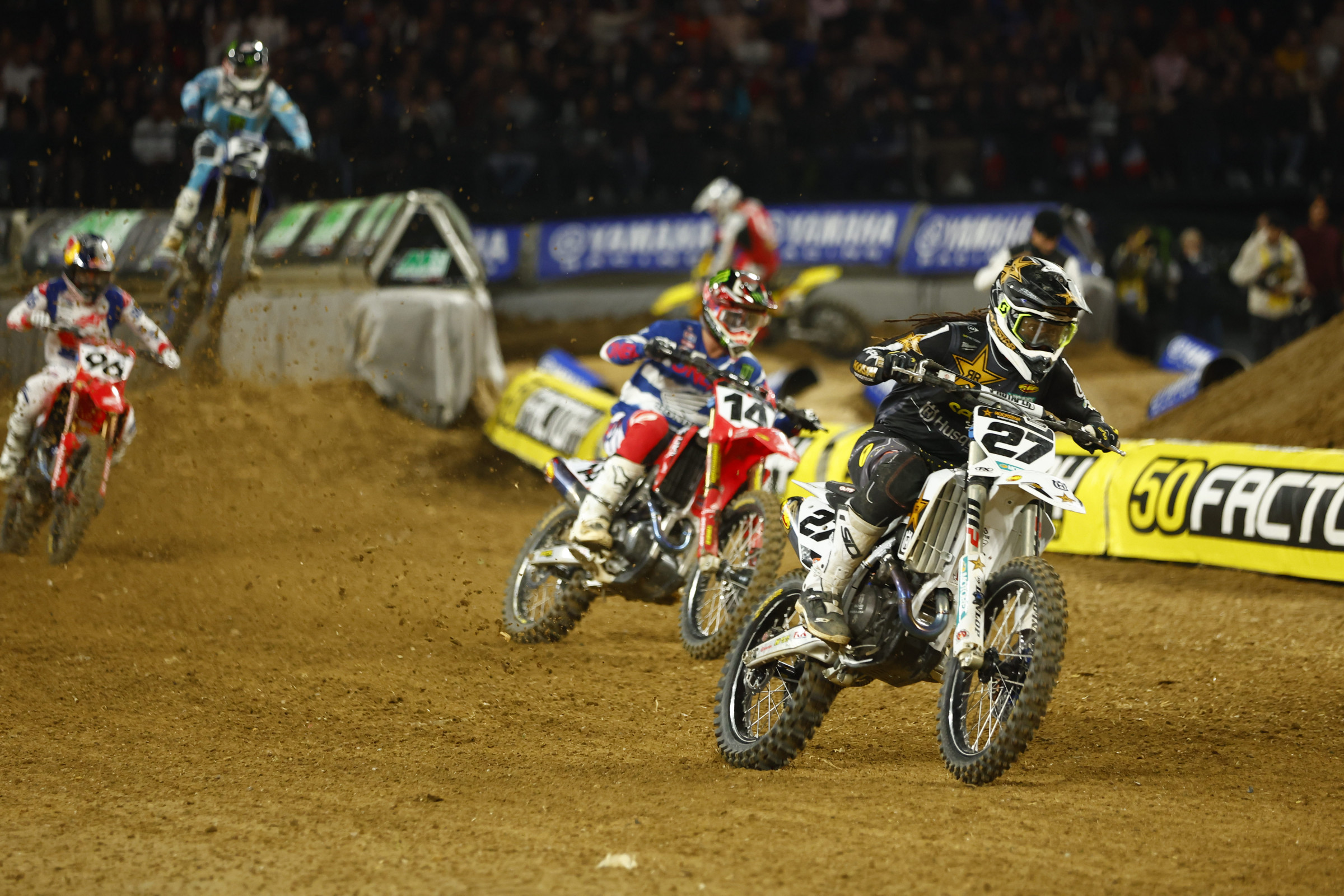 Malcolm Stewart was in the hunt all night and scored second overall.
