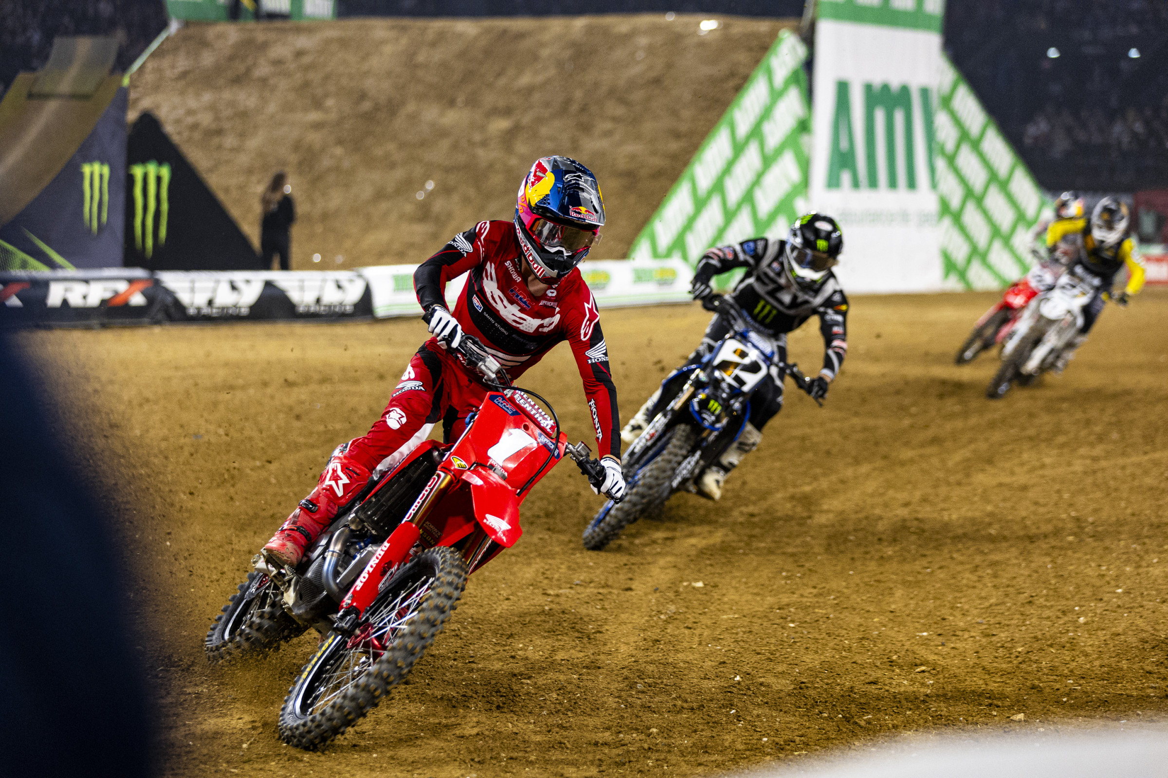 As mentioned, Webb did win all but the one race where he hit a lapper.