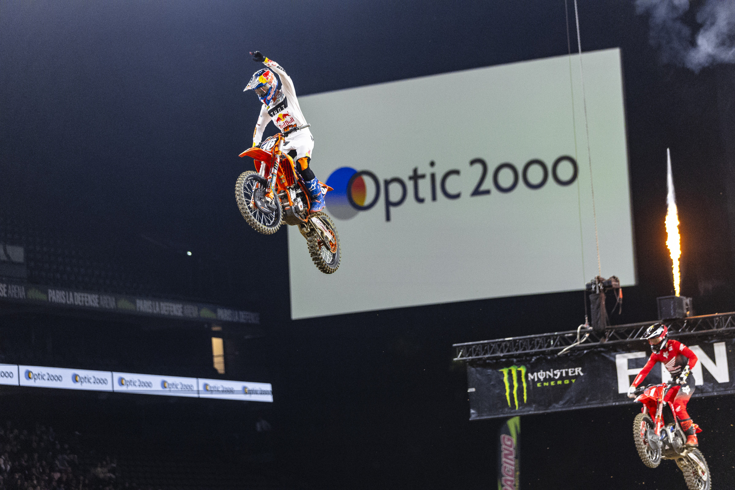 Nice comeback to win the Prince of Paris SX honors for Tom Vialle. A crash while leading yesterday put his weekend in danger, but he pulled it out