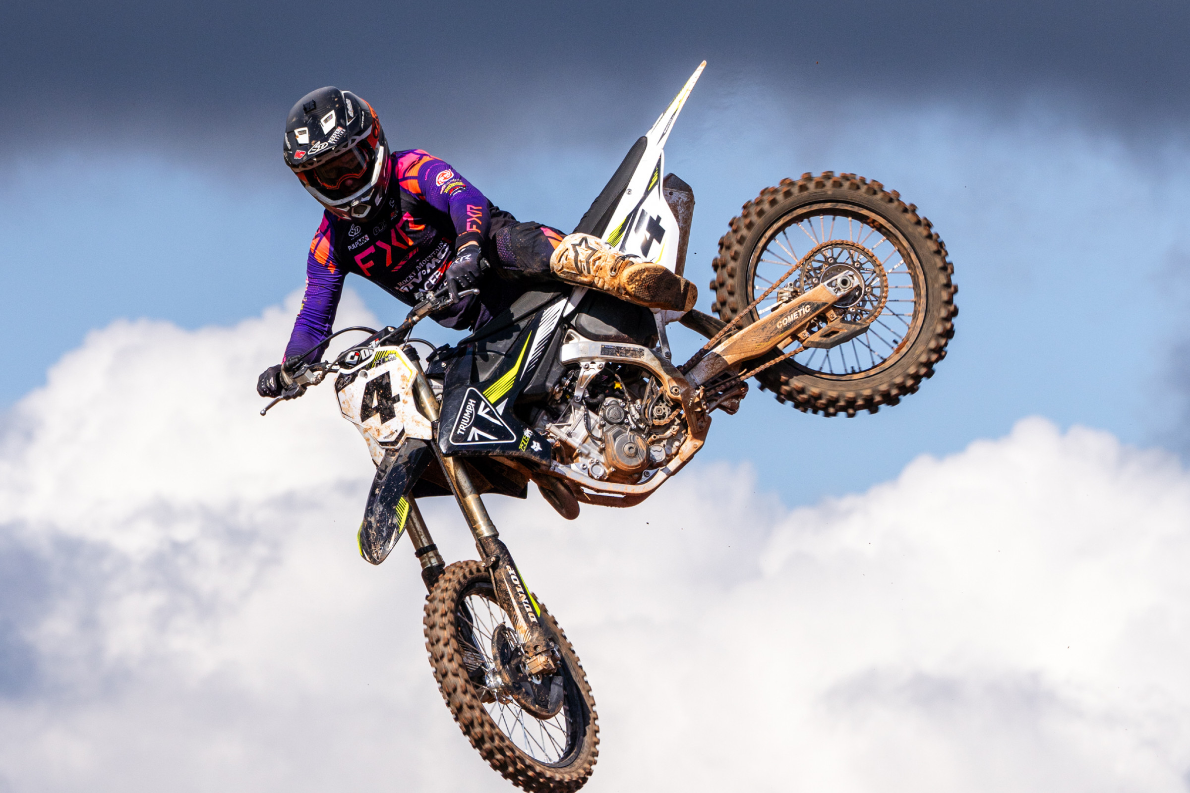 First Triumph 450 Test!