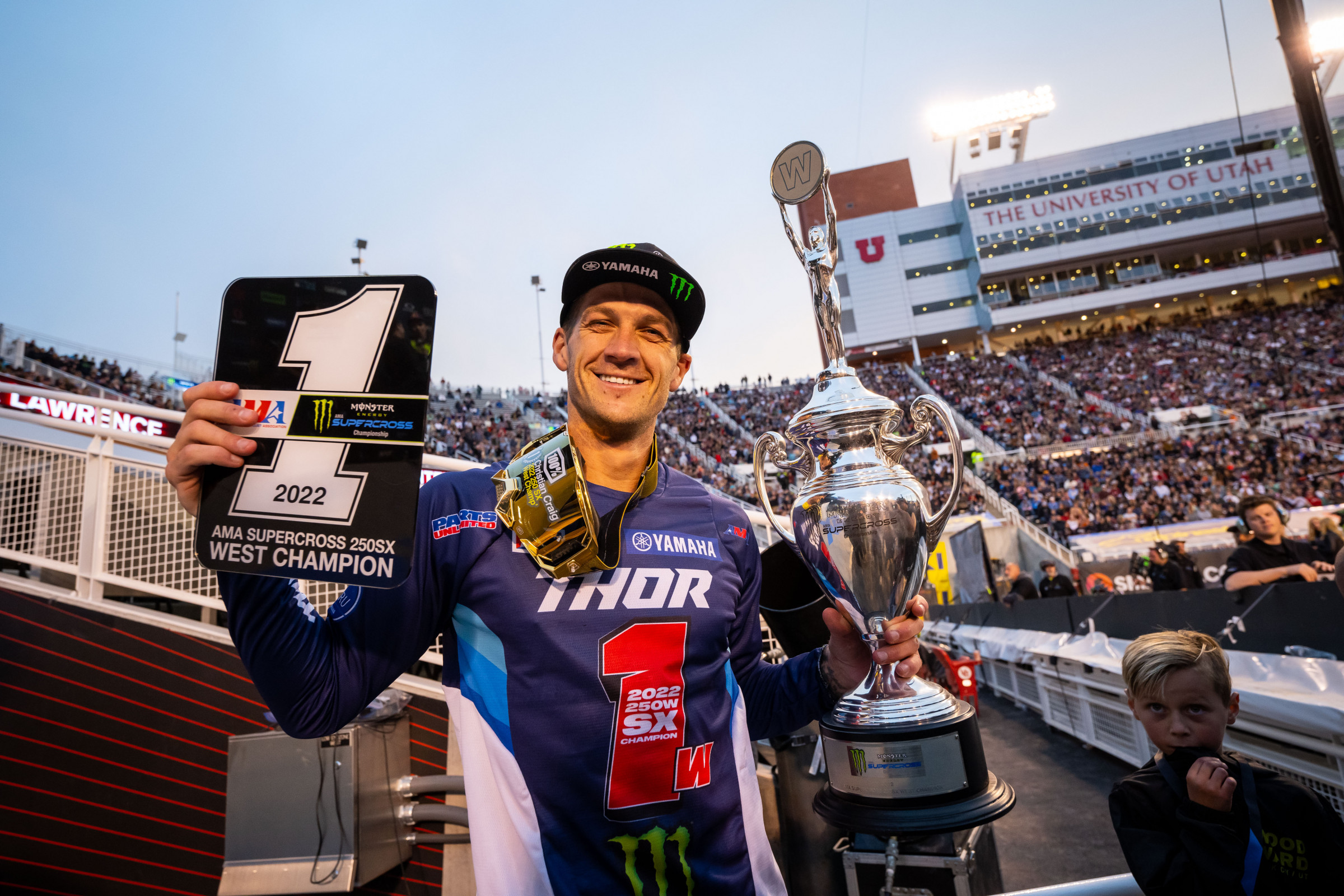 The last time Craig raced supercross for Monster Energy Yamaha Star Racing went very well for him.