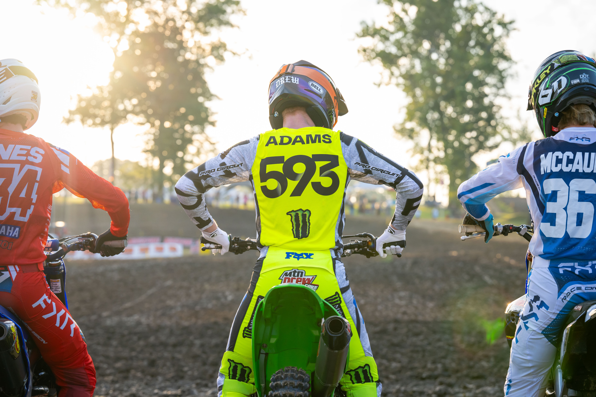 Drew Adams at the 2024 Ironman National.