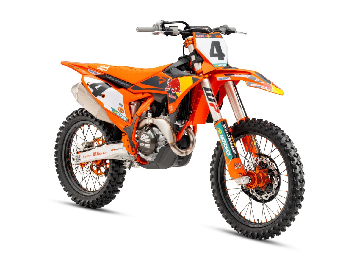 KTM Releases 2025 KTM 450 SX-F and KTM 250 SX-F Factory Edition Models