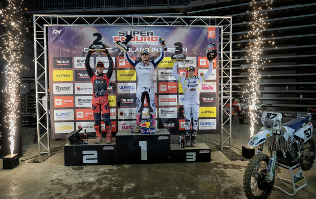 Overall podium