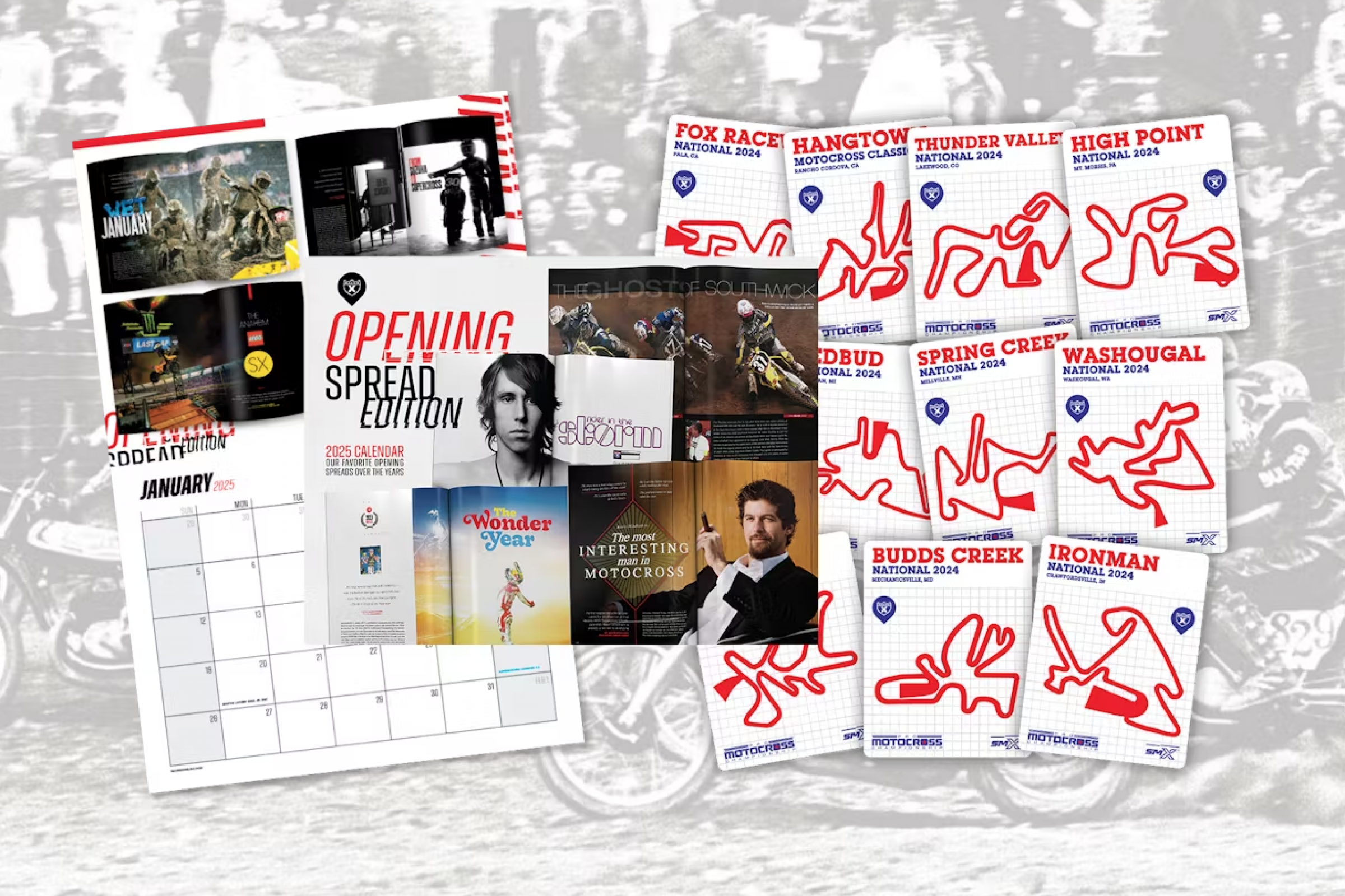 This Weekend Only, $10 Off Racer X + Calendar + Pro Motocross Sticker Pack