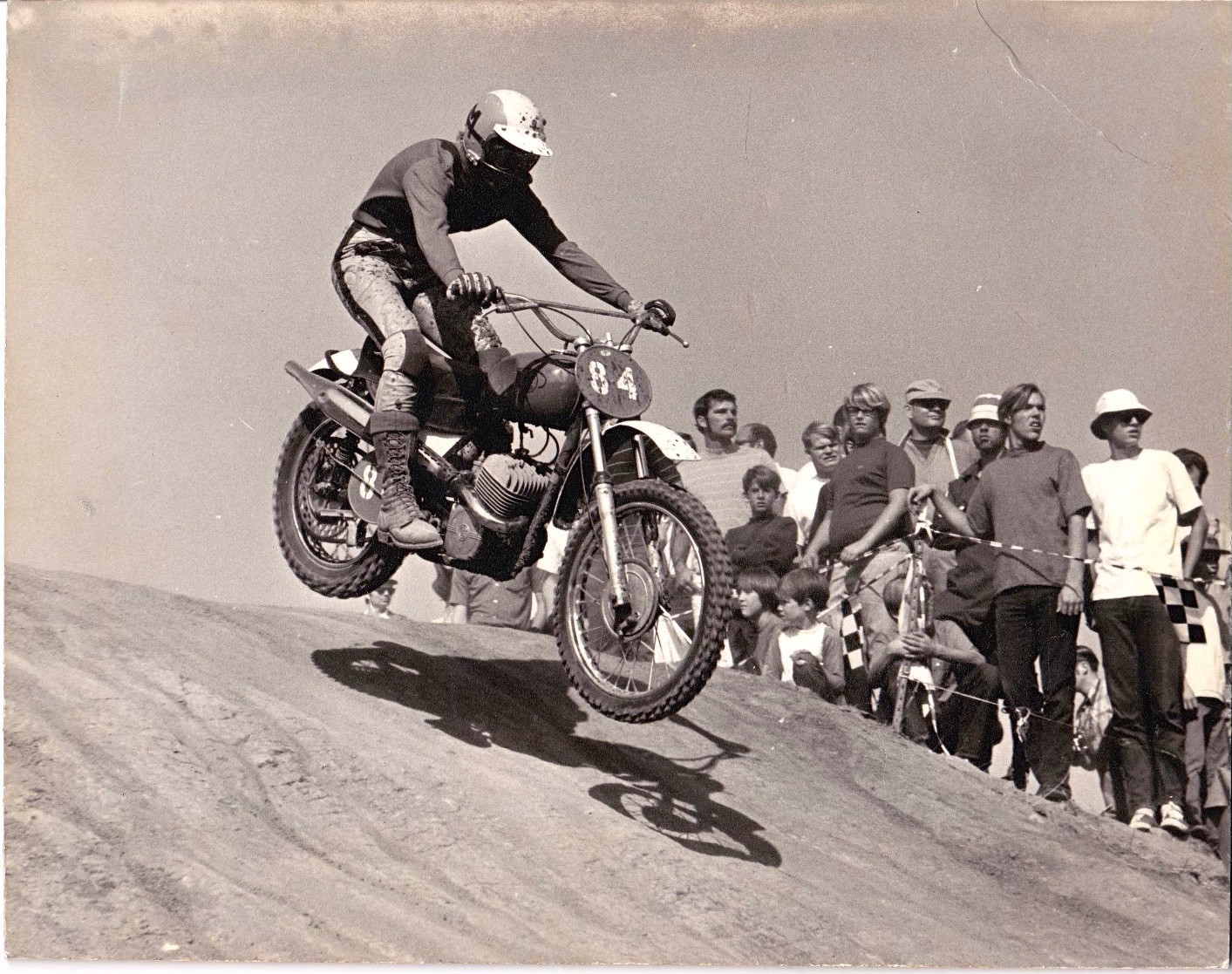 Mary McGee at Carlsbad in the '60s.