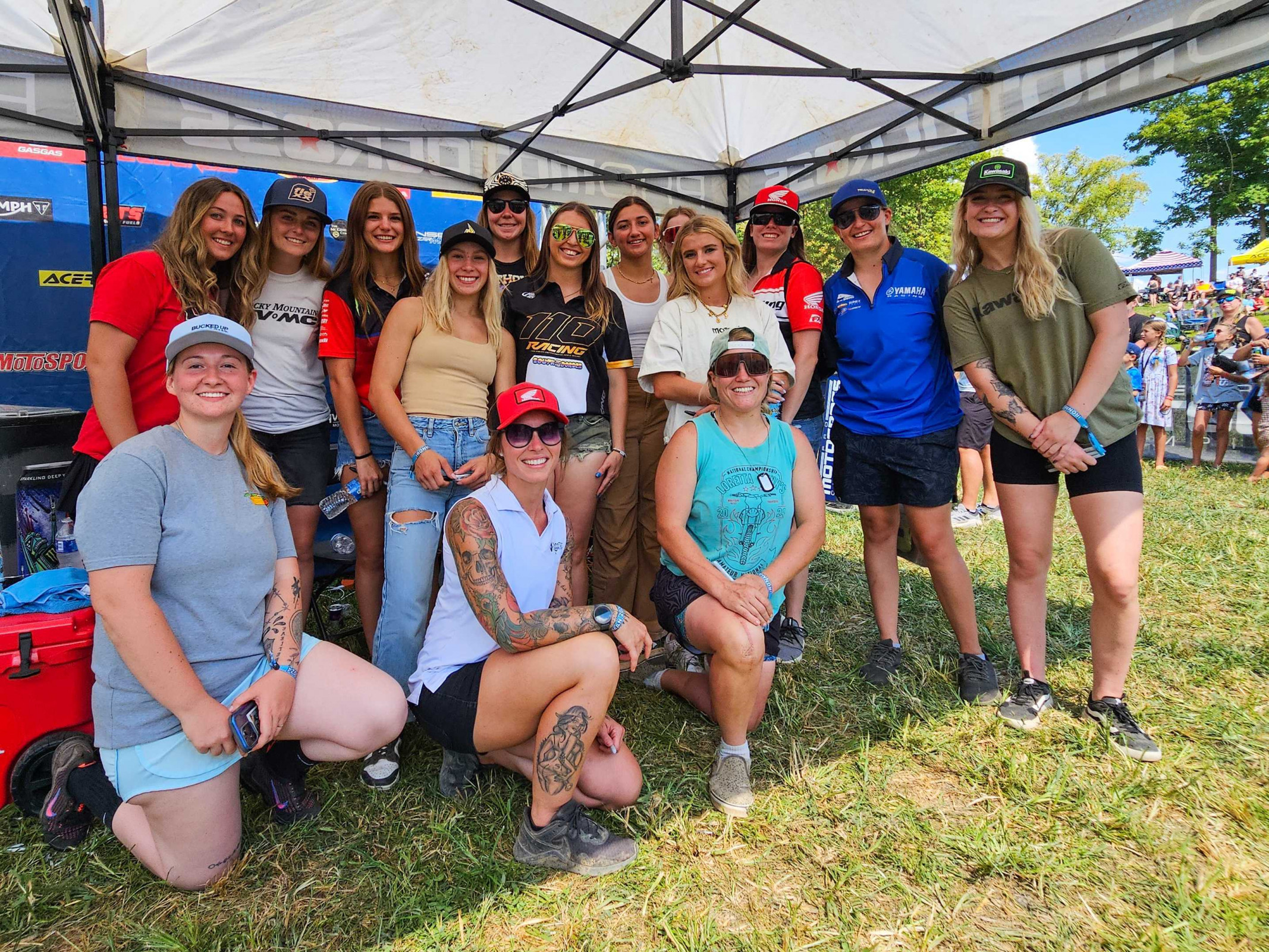 WMX racers at the Ironman National.