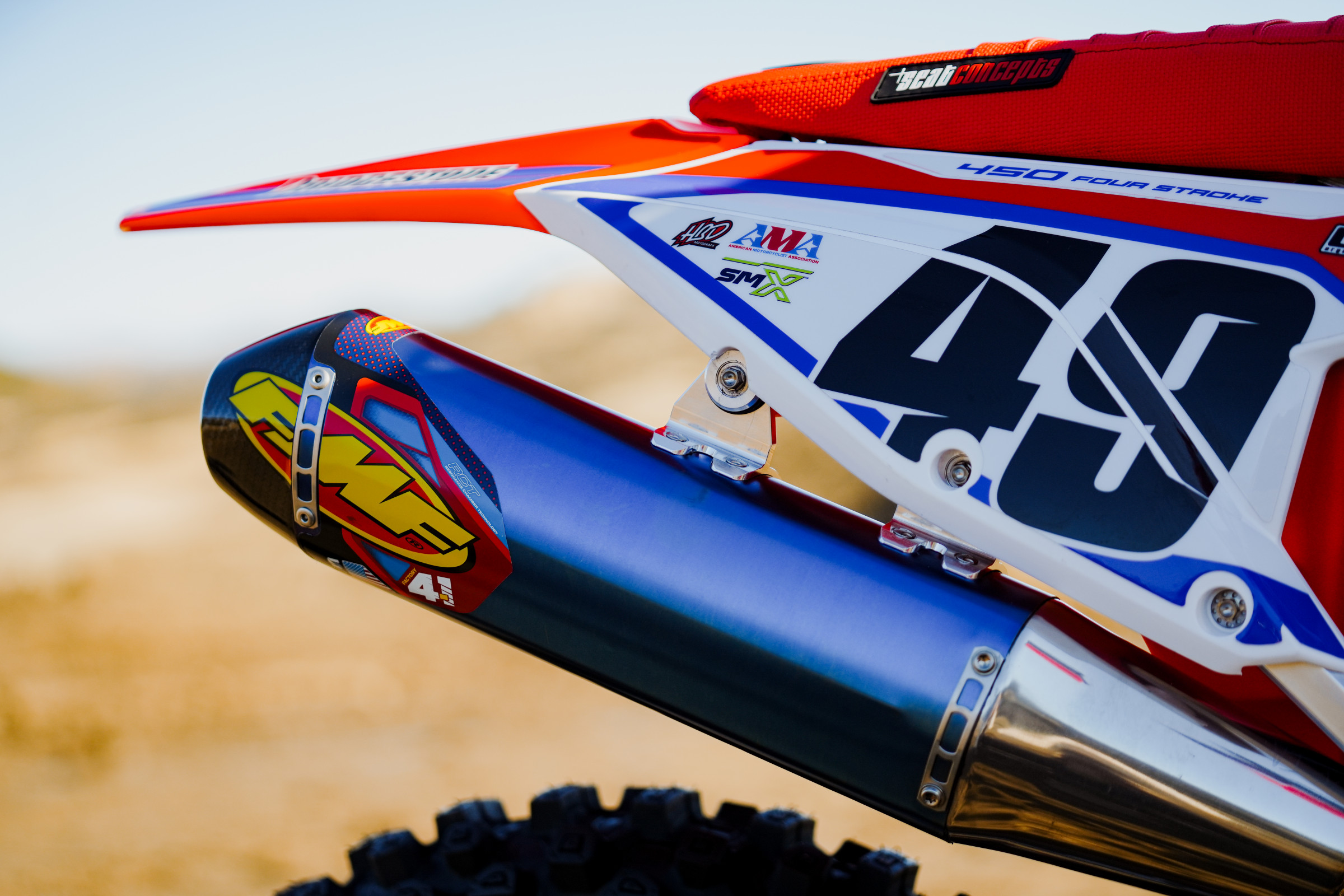 #49 Mitchell Oldenburg's Beta 450 RX