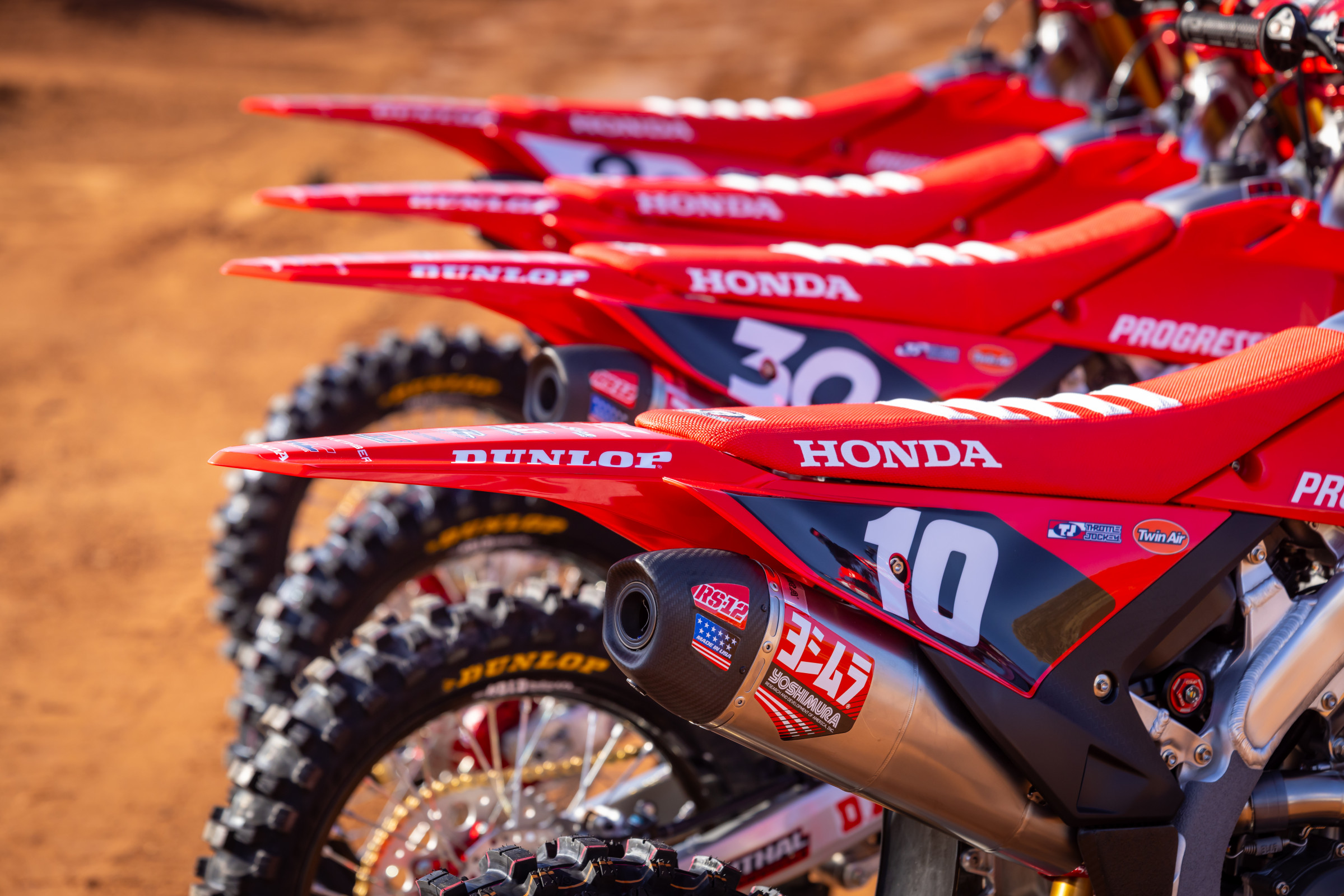 2025 Honda HRC Progressive lineup.