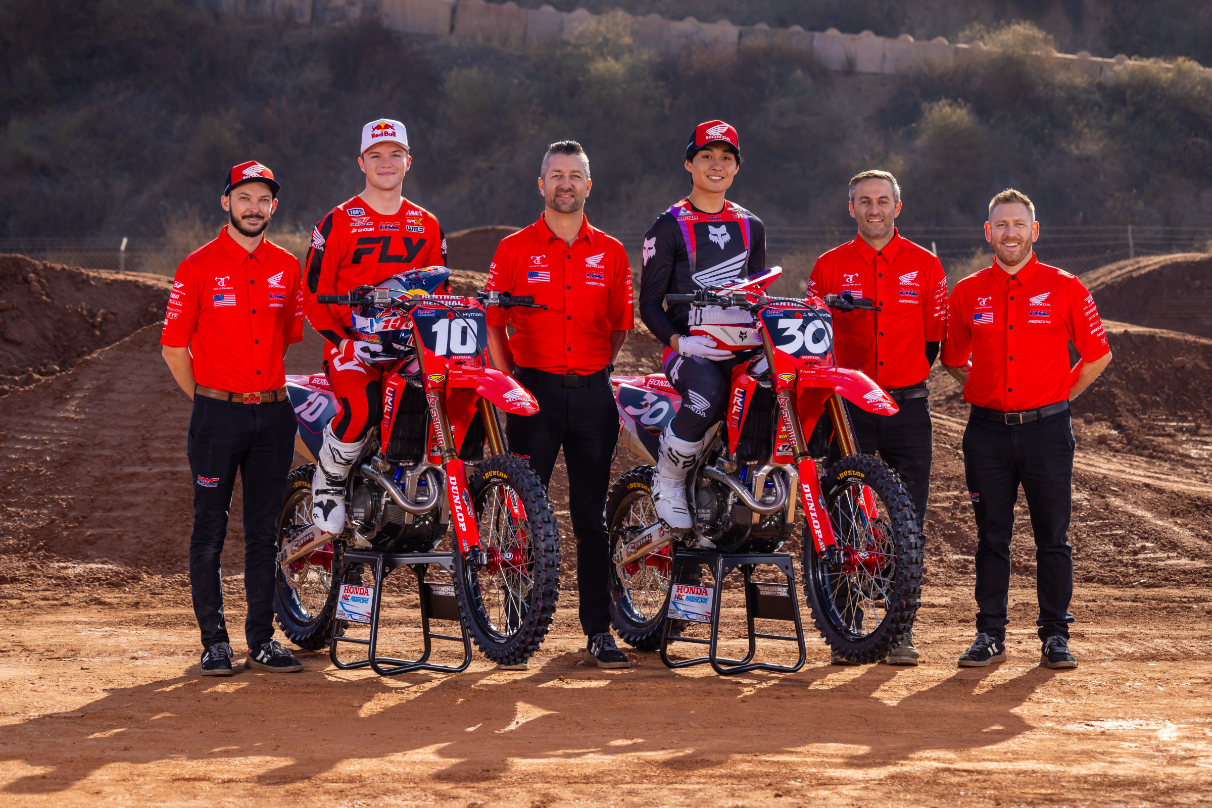 2025 Honda HRC Progressive team.