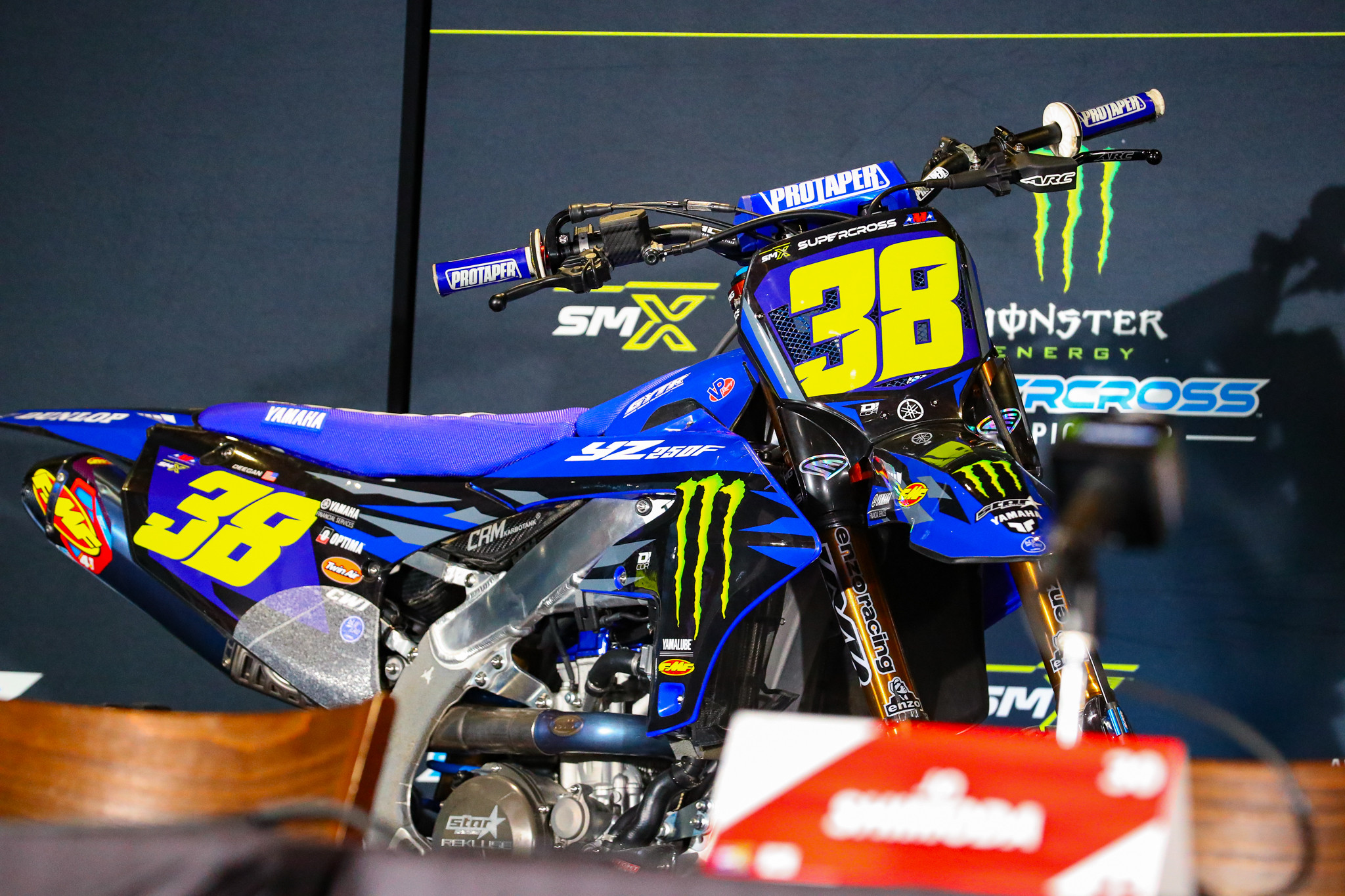 Haiden Deegan's Yamaha YZ250F.