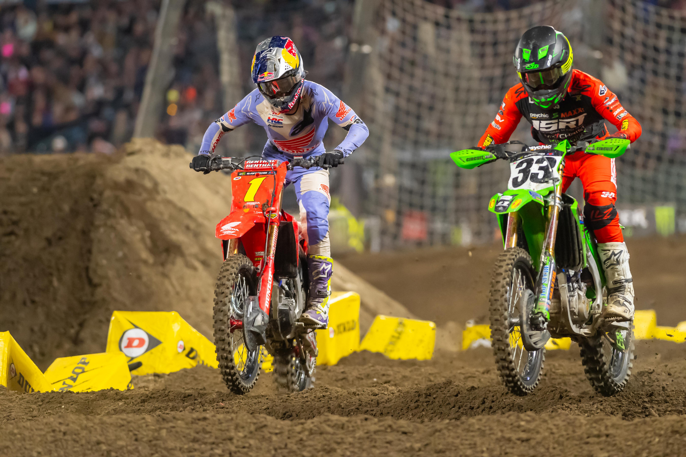 Jett Lawrence had a rough go of things at A1.