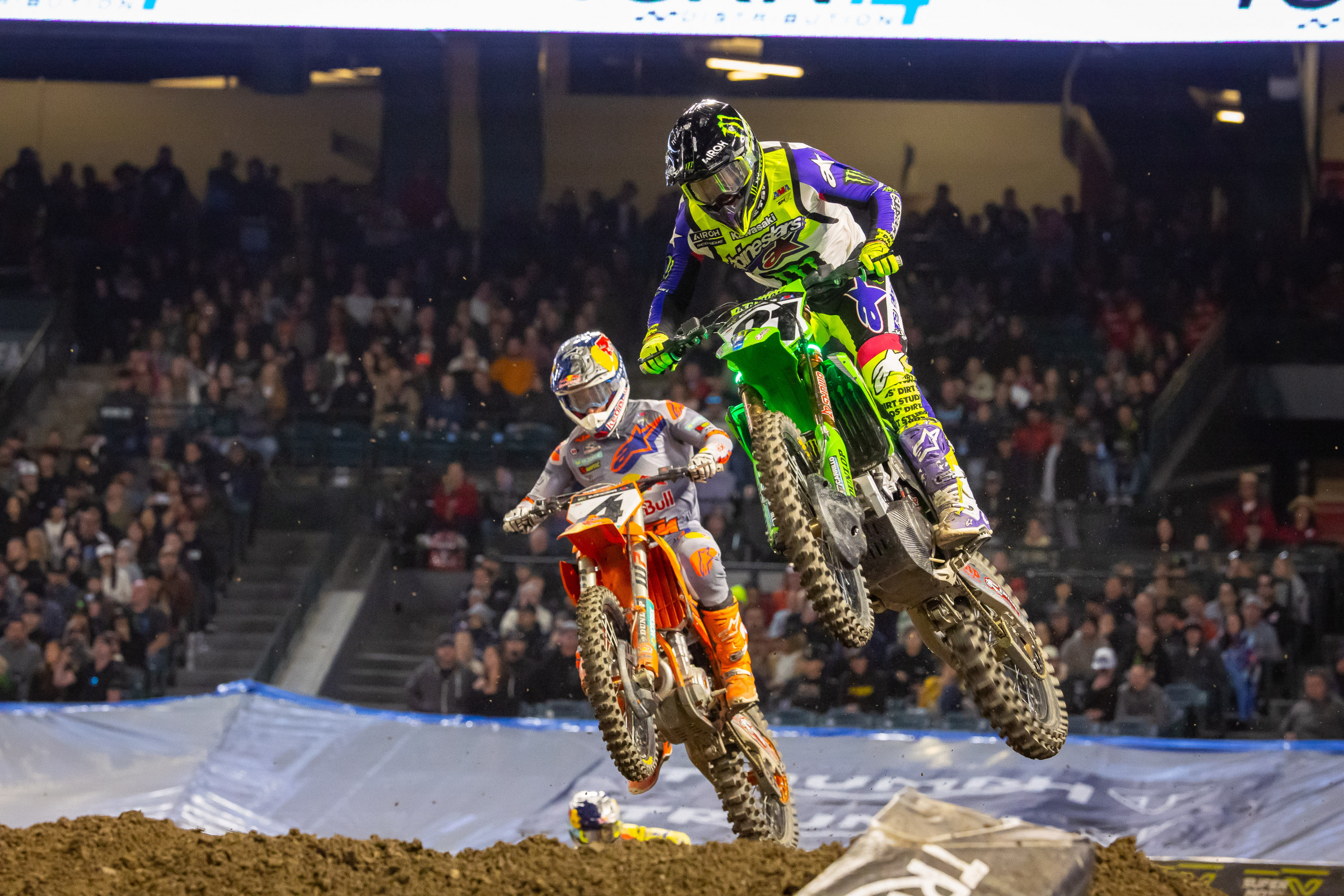 Anaheim 1 was big for Chase Sexton (#4) and Jason Anderson (#21) for different reasons.
