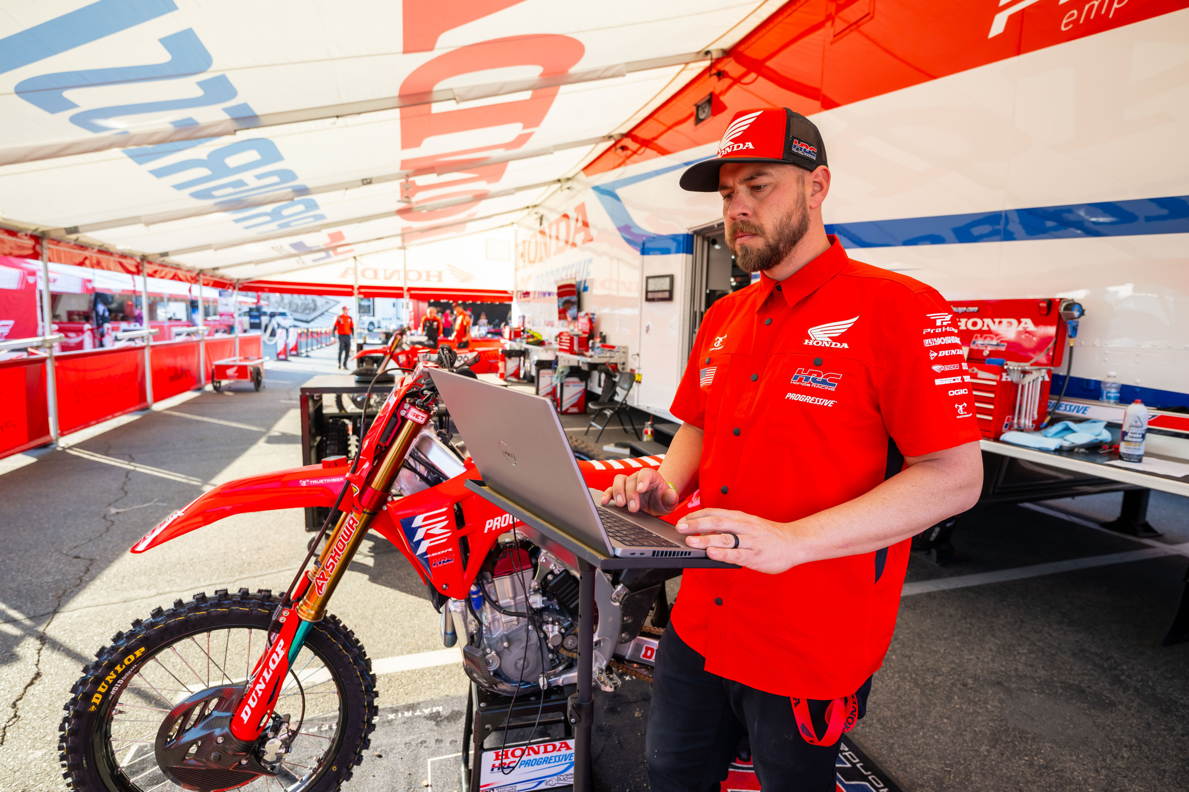 Hutch and the rest of the Honda crew have been busy this off-season.