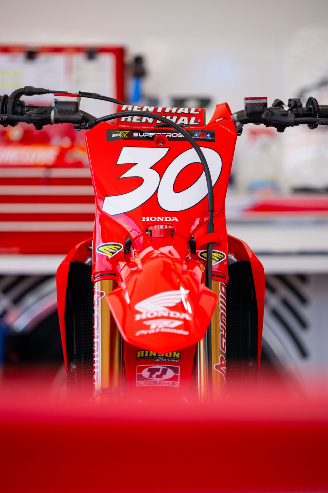 Jo Shimoda's Honda CRF250R.