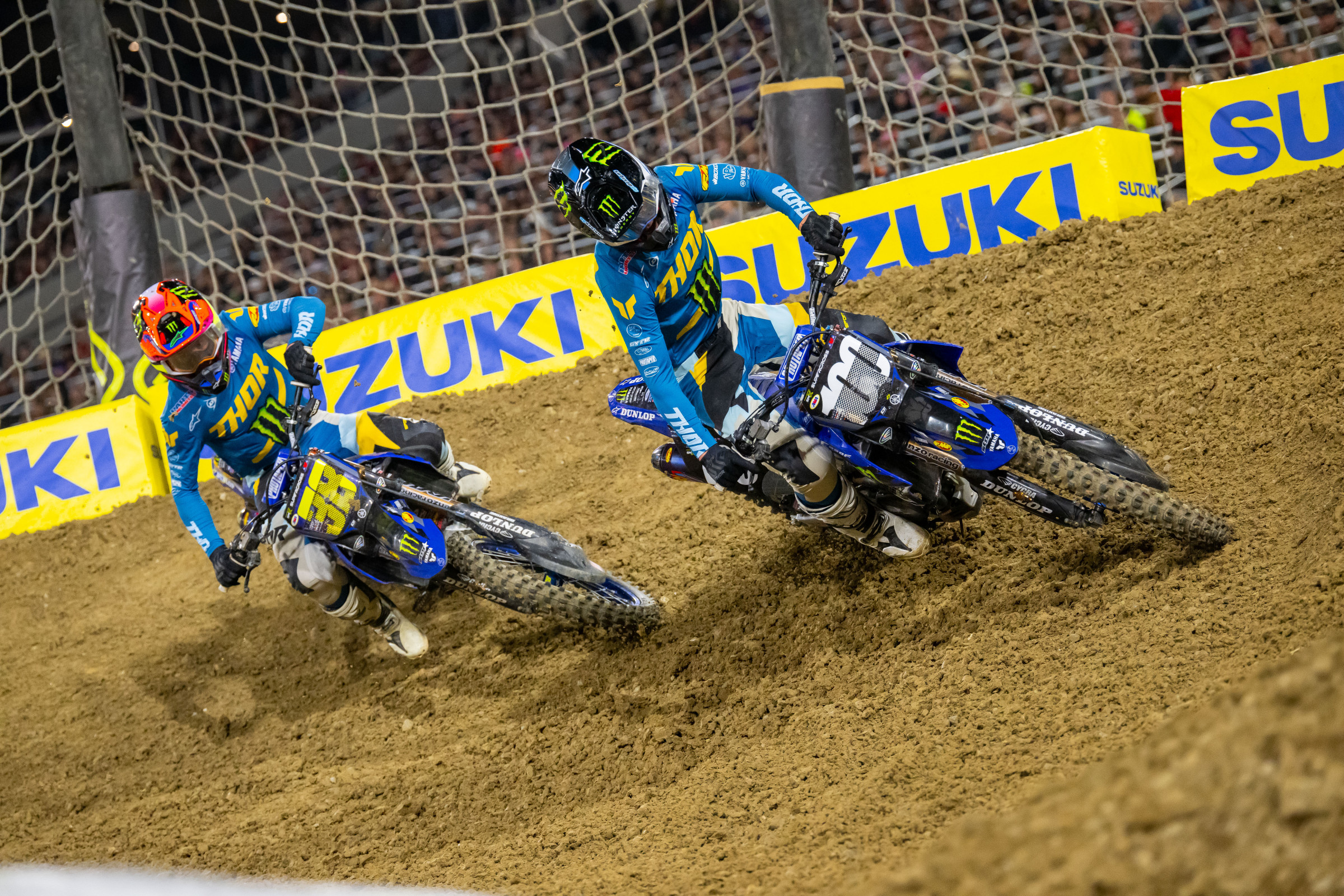 Deegan had to overcome a bad start to take third on the night, while Cole Davies led the opening laps before eventually finishing fourth.