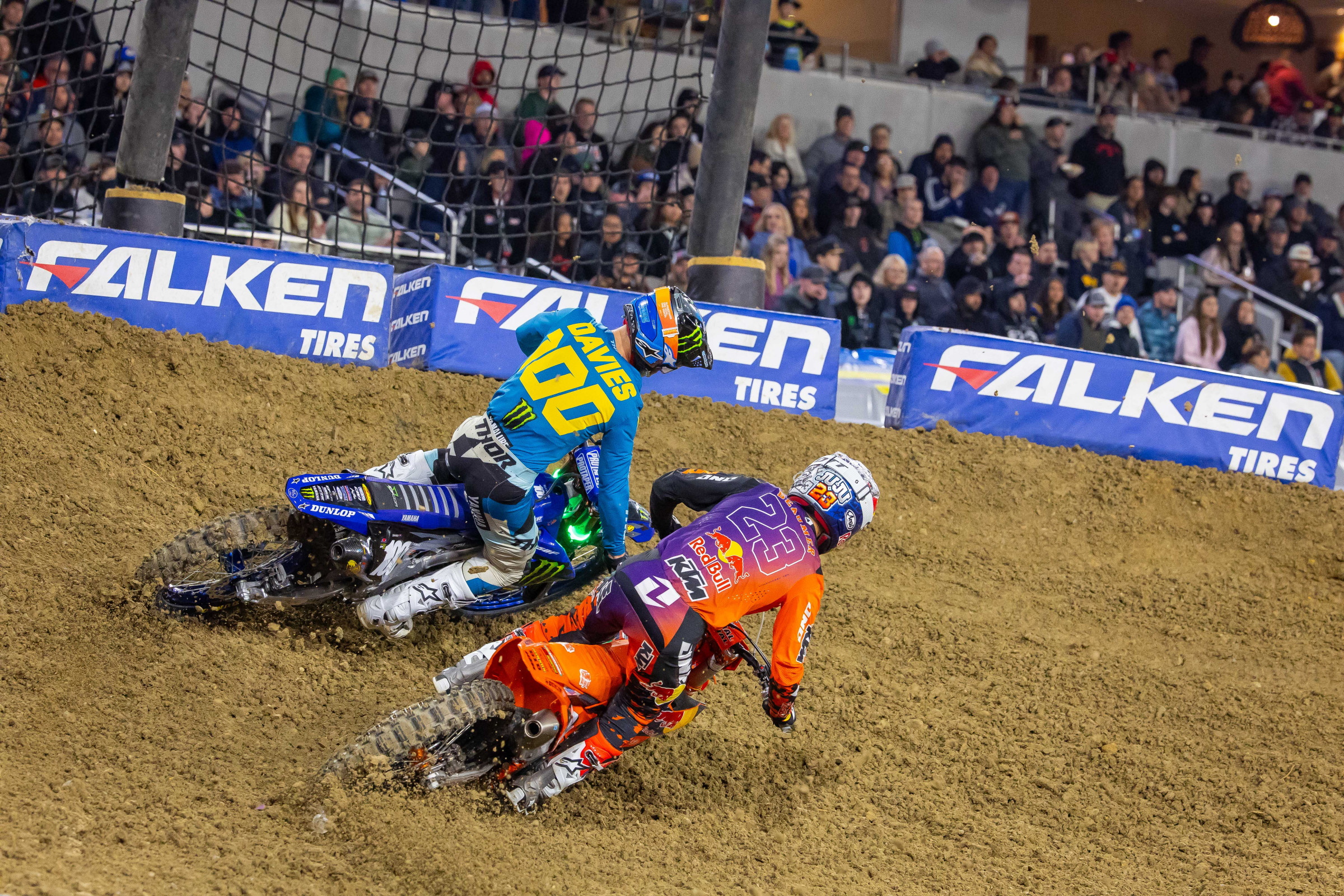 Both Cole Davies and Julien Beaumer were brilliant on Saturday night.