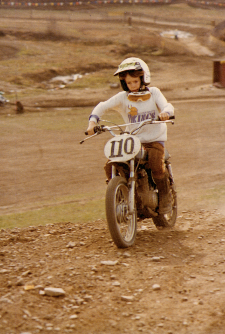 A young Davey Coombs.