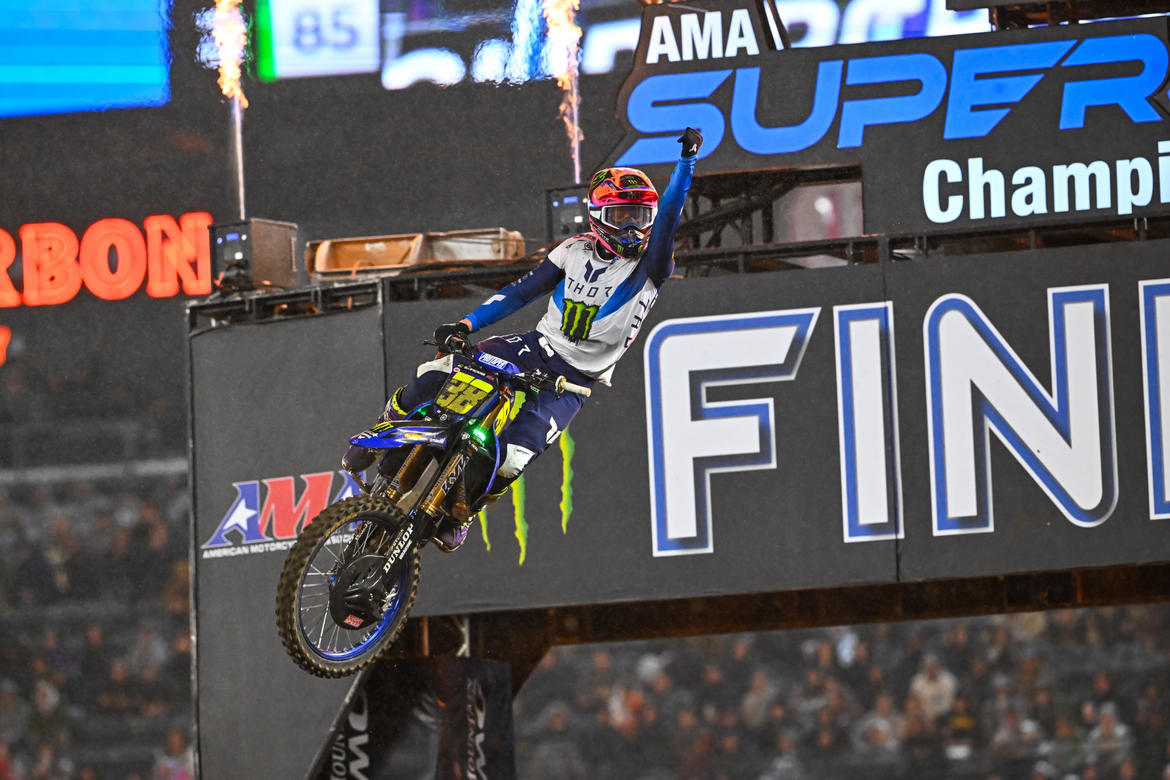 Haiden Deegan (Yamaha) makes it three different 250SX West Region winners to start 2025.