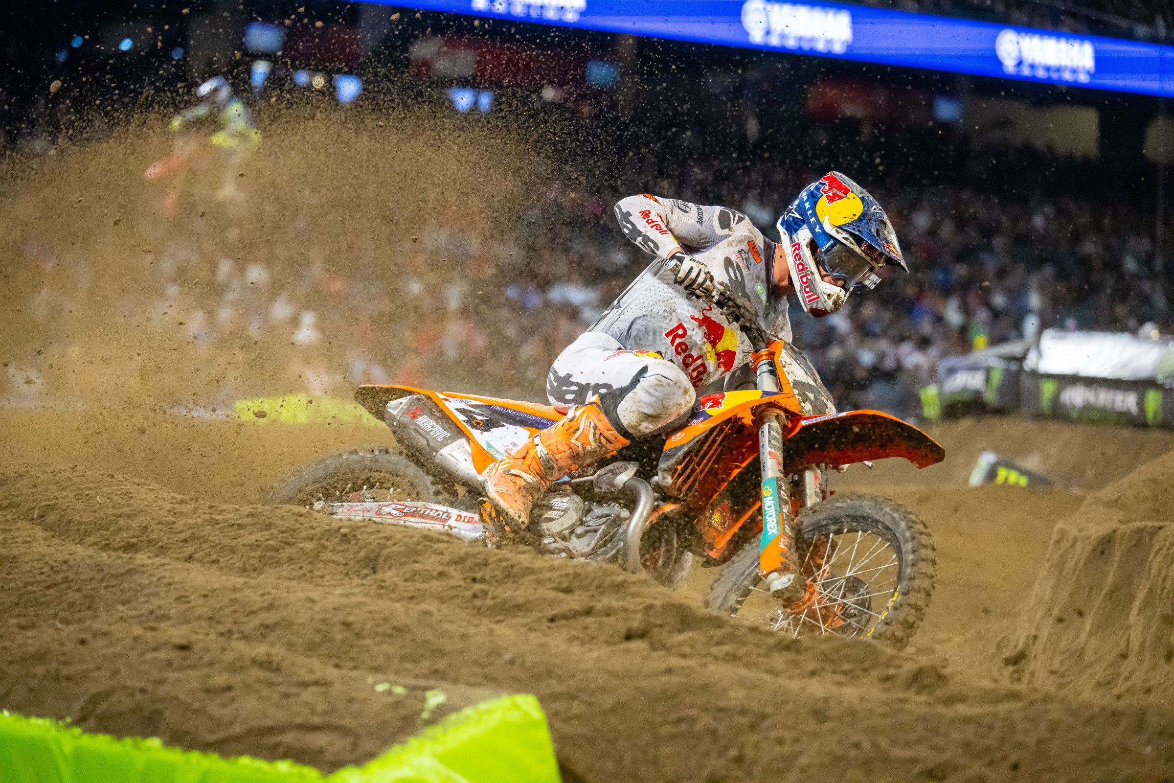 Finishing off the podium isn't what Sexton wants, but he's still in the thick of the title fight.