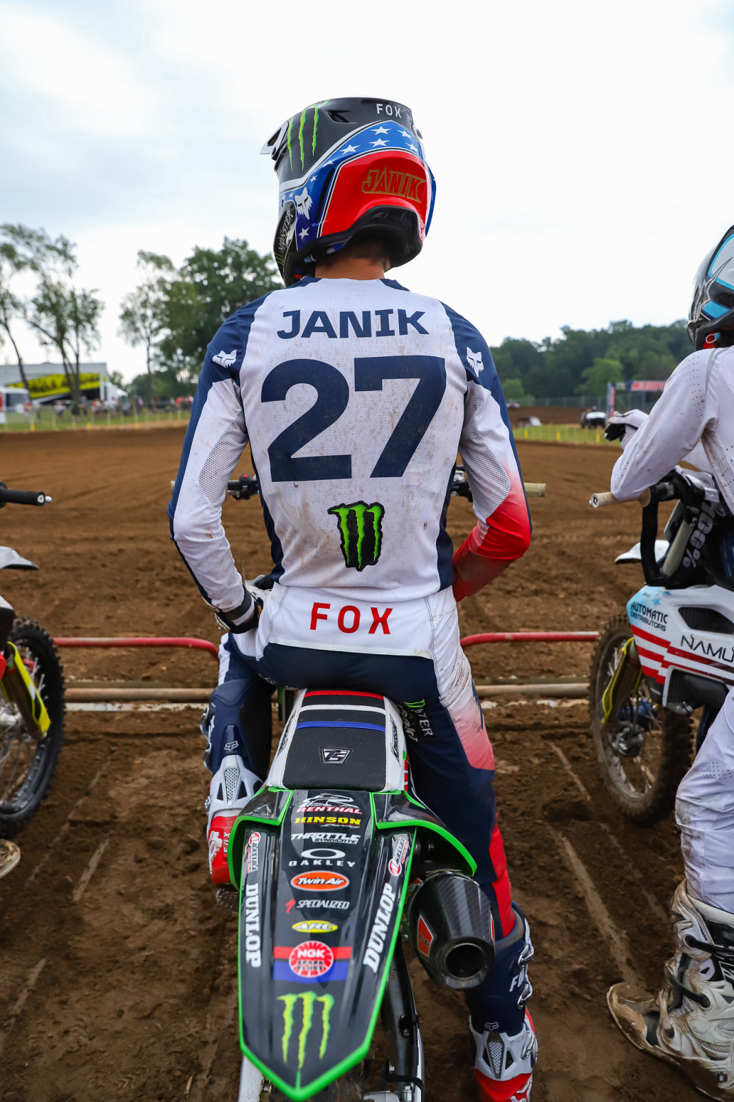 Krystian Janik in July 2024, when he was on a Kawasaki.